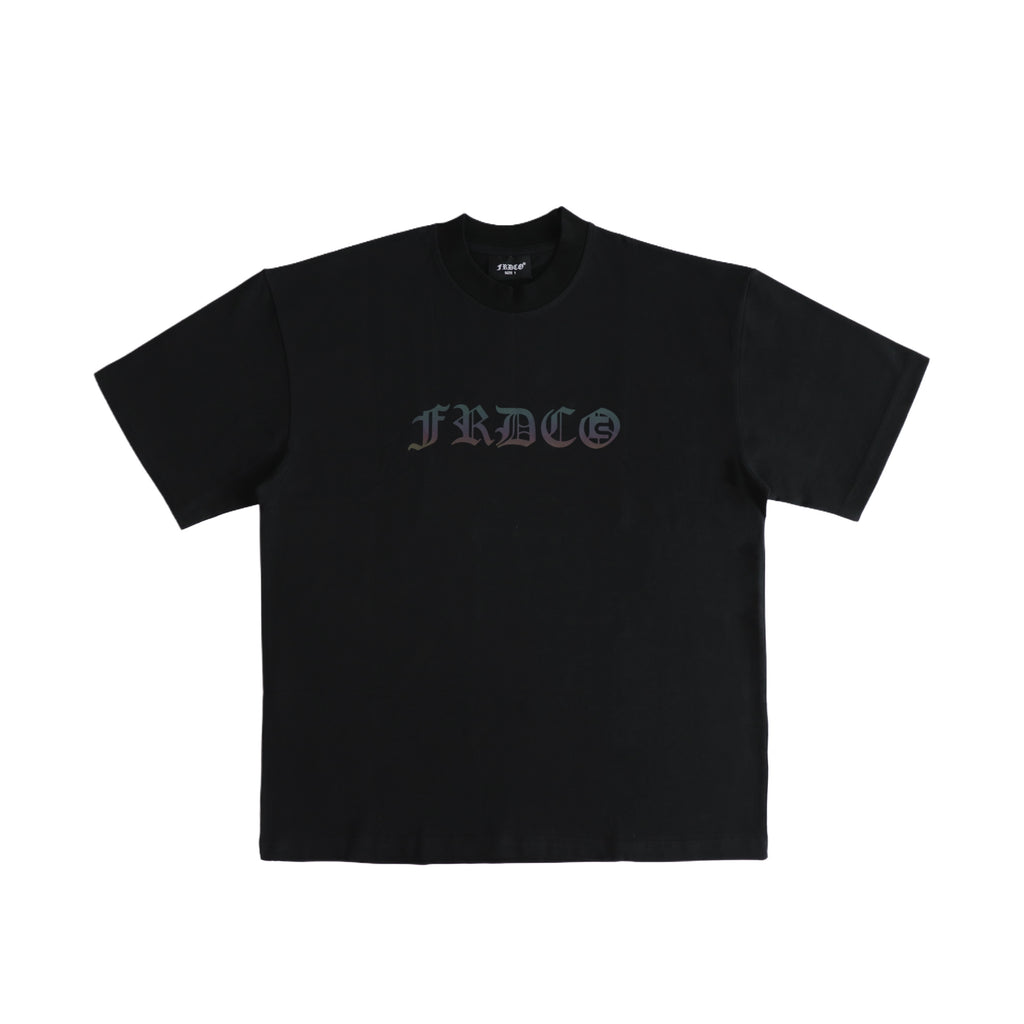 Triple S : Rainbow Reflective Snake Tee Black