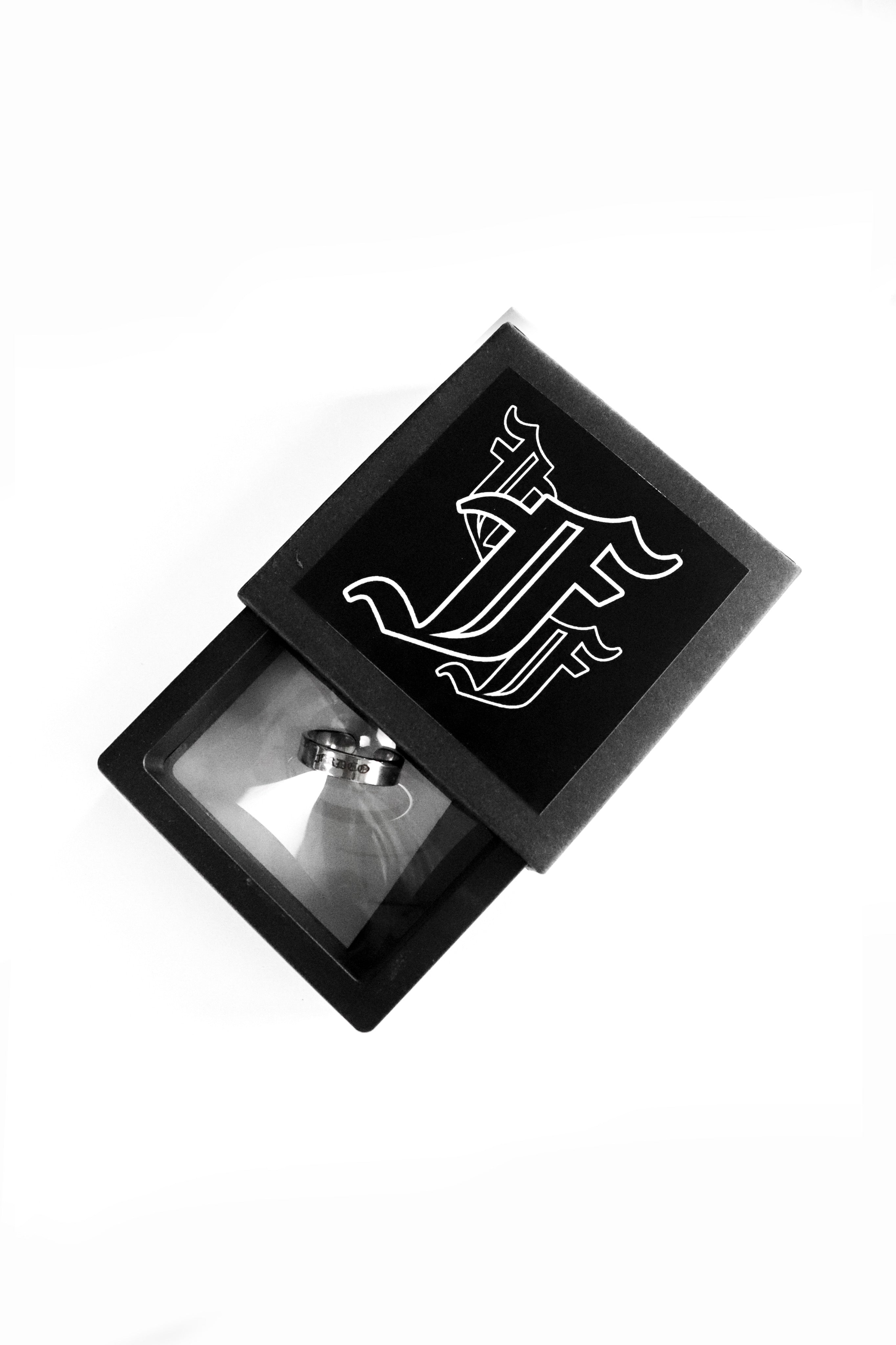 Essential Sliver Logo Ring