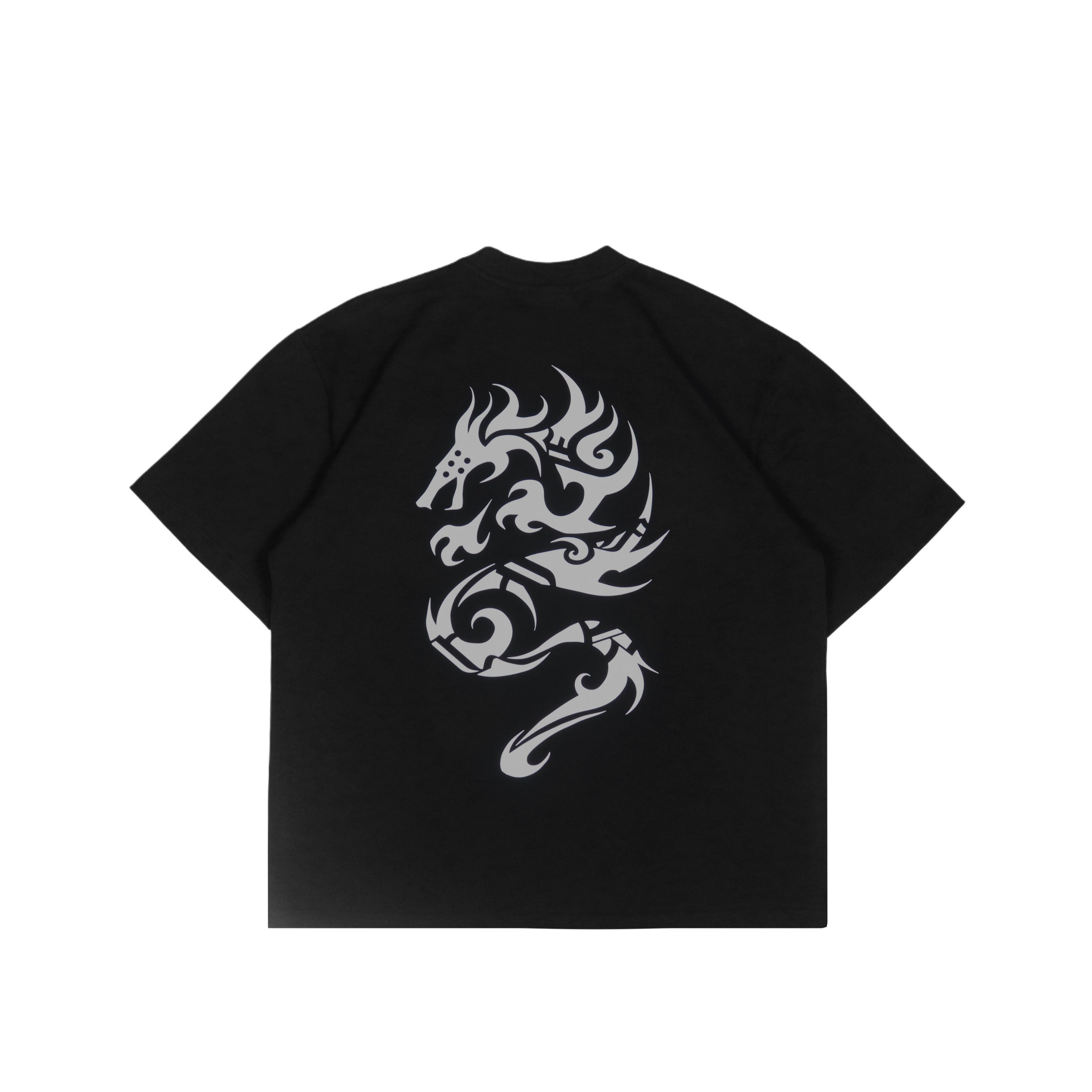 3M Reflective Dragon Aura Tee Black