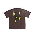 Battle Dragon Washed Tee Brown