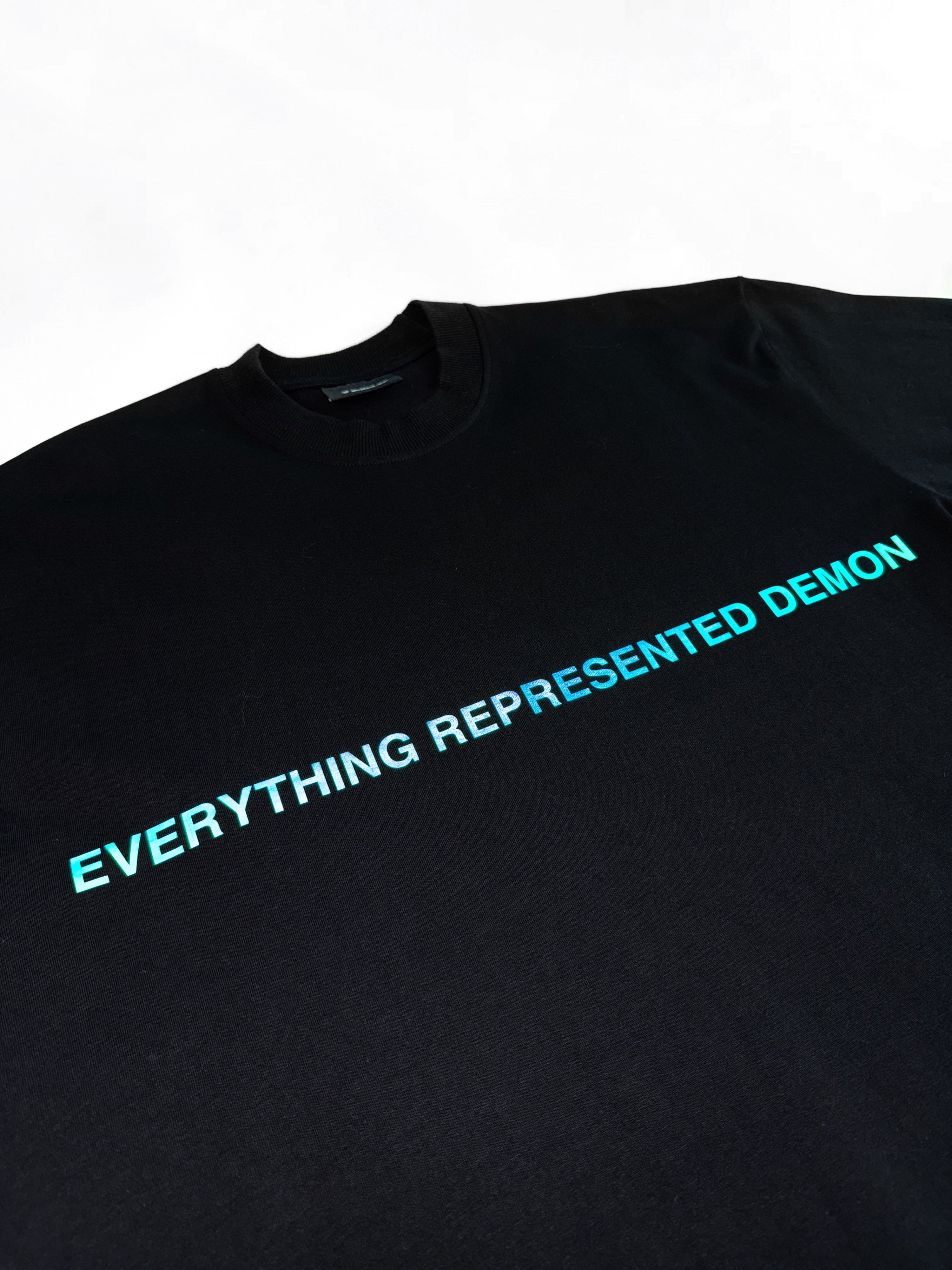 SS25 Rainbow Essential Tee Black
