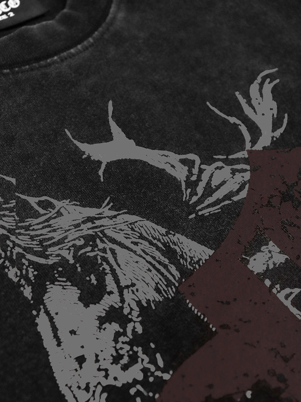 Knight Washed Tee Black