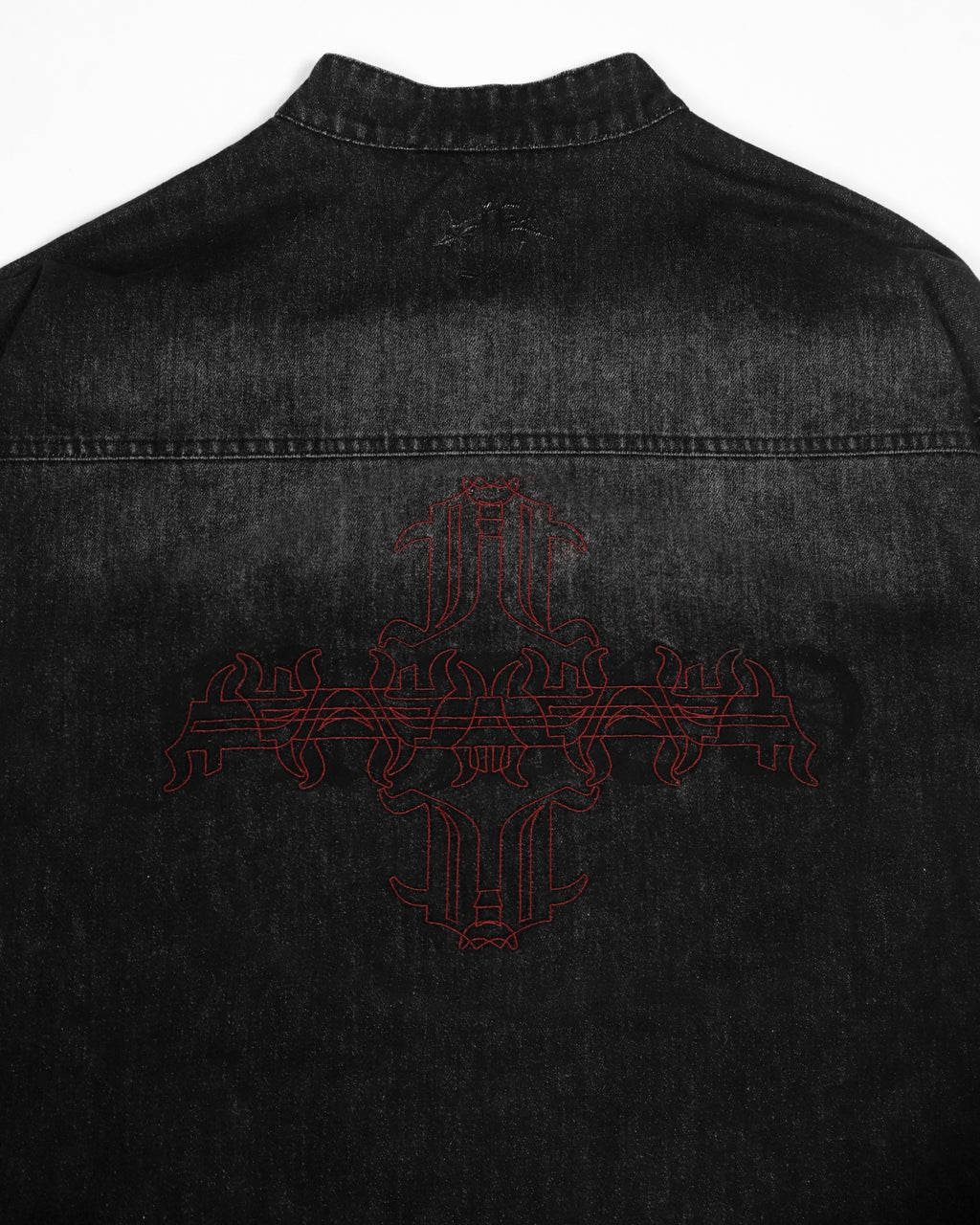 Aura Denim Jacket Black