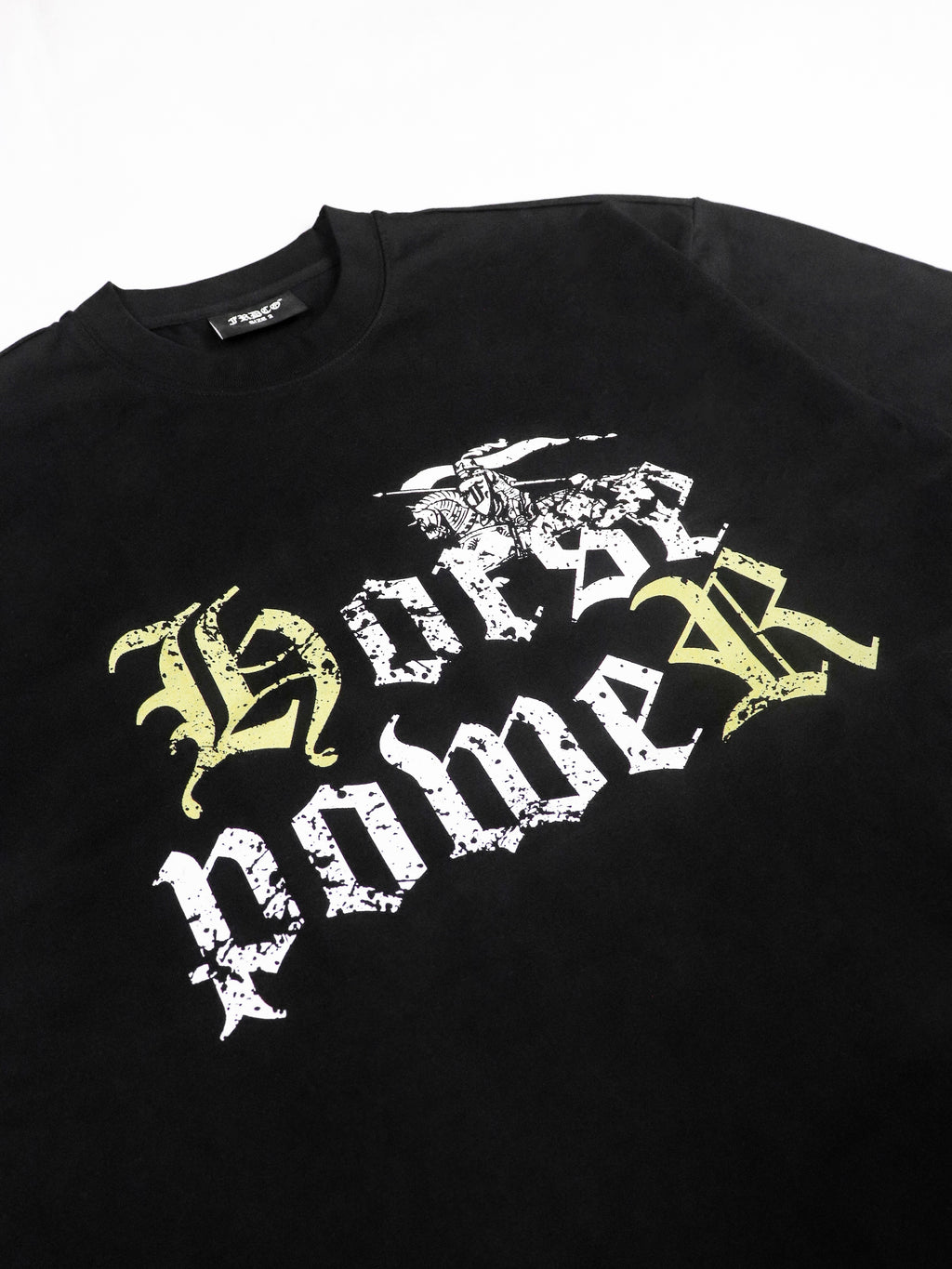 Horse Power Tee Black