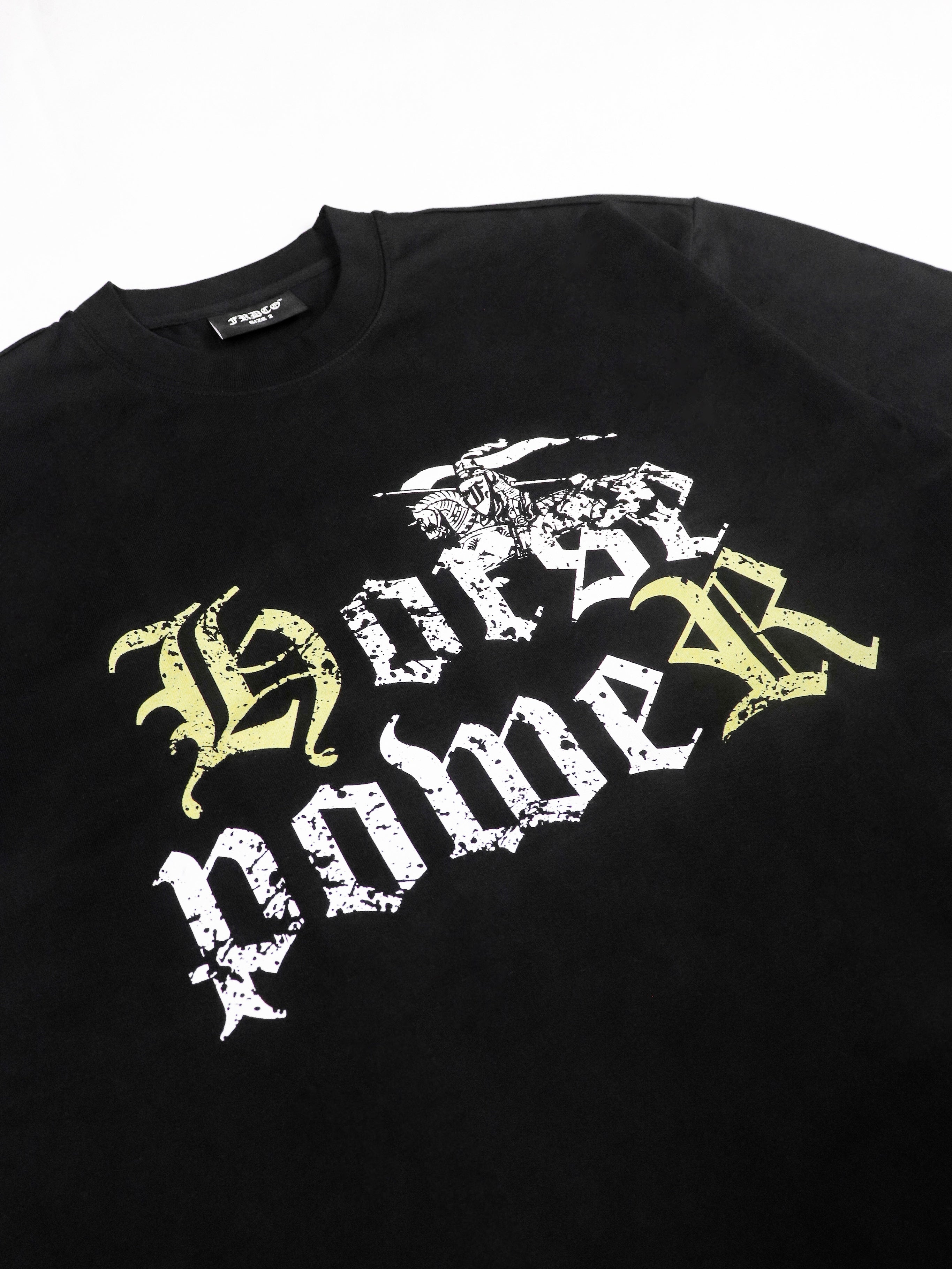 Horse Power Tee Black