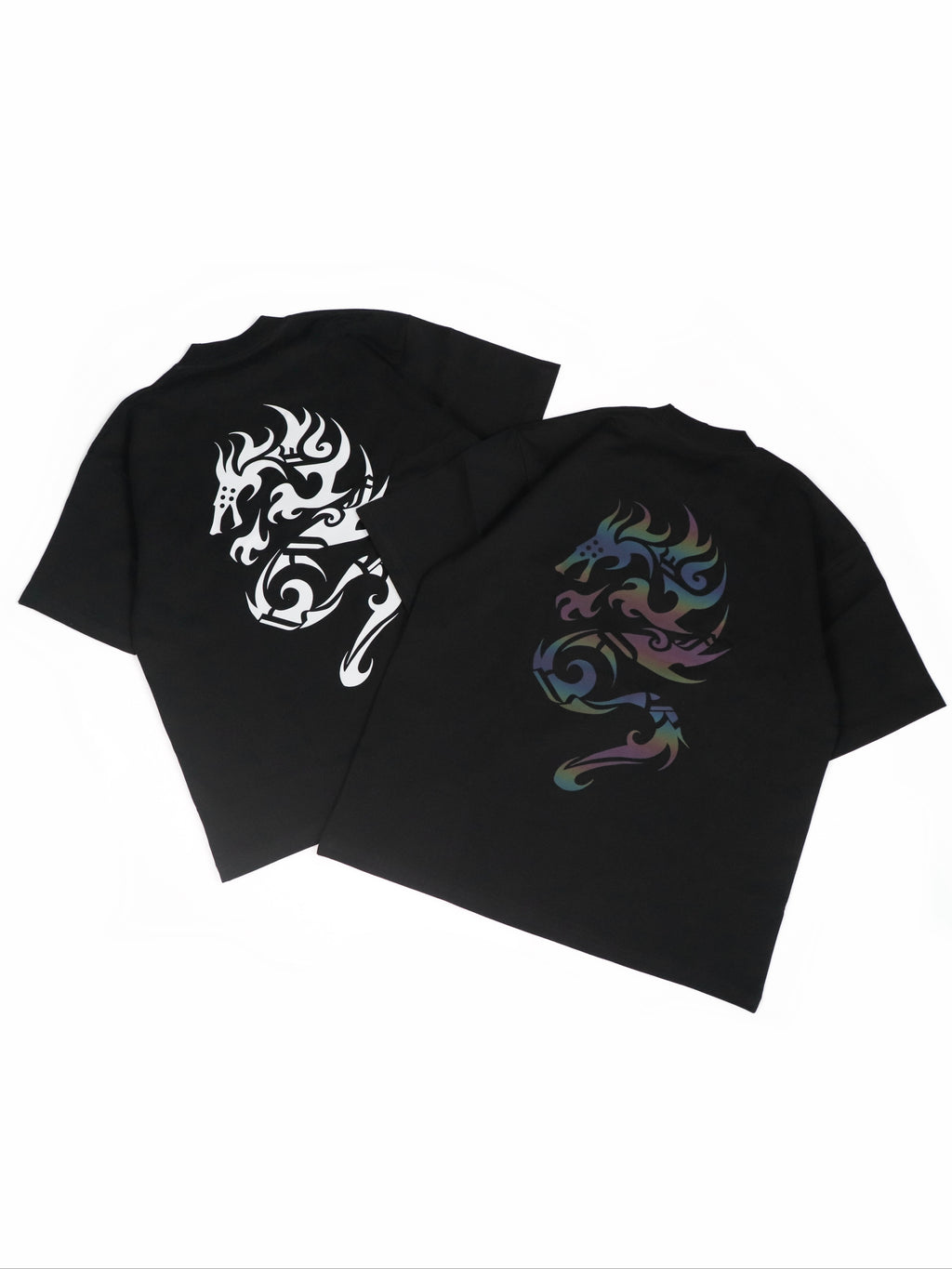 3M Reflective Dragon Aura Tee Black