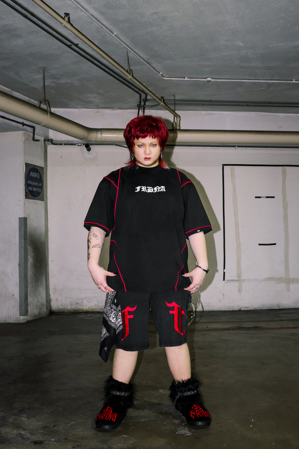 DNA Bloods CNS Tee Black