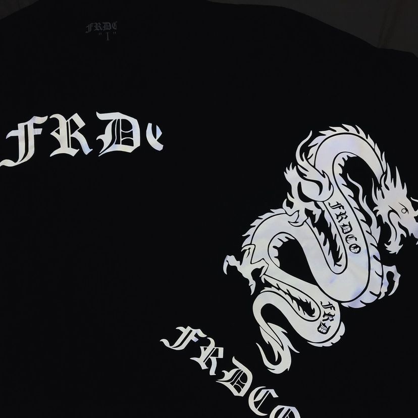 3M Reflective Dragon Tee Black