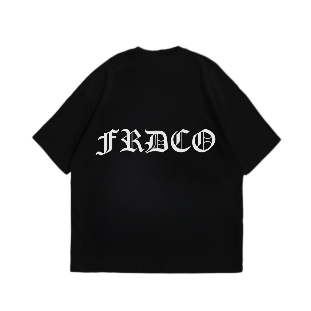 Dog Head Logo Tee Black