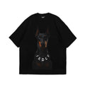 Dog Head Logo Tee Black