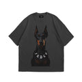 Dog Head Logo Tee Grey