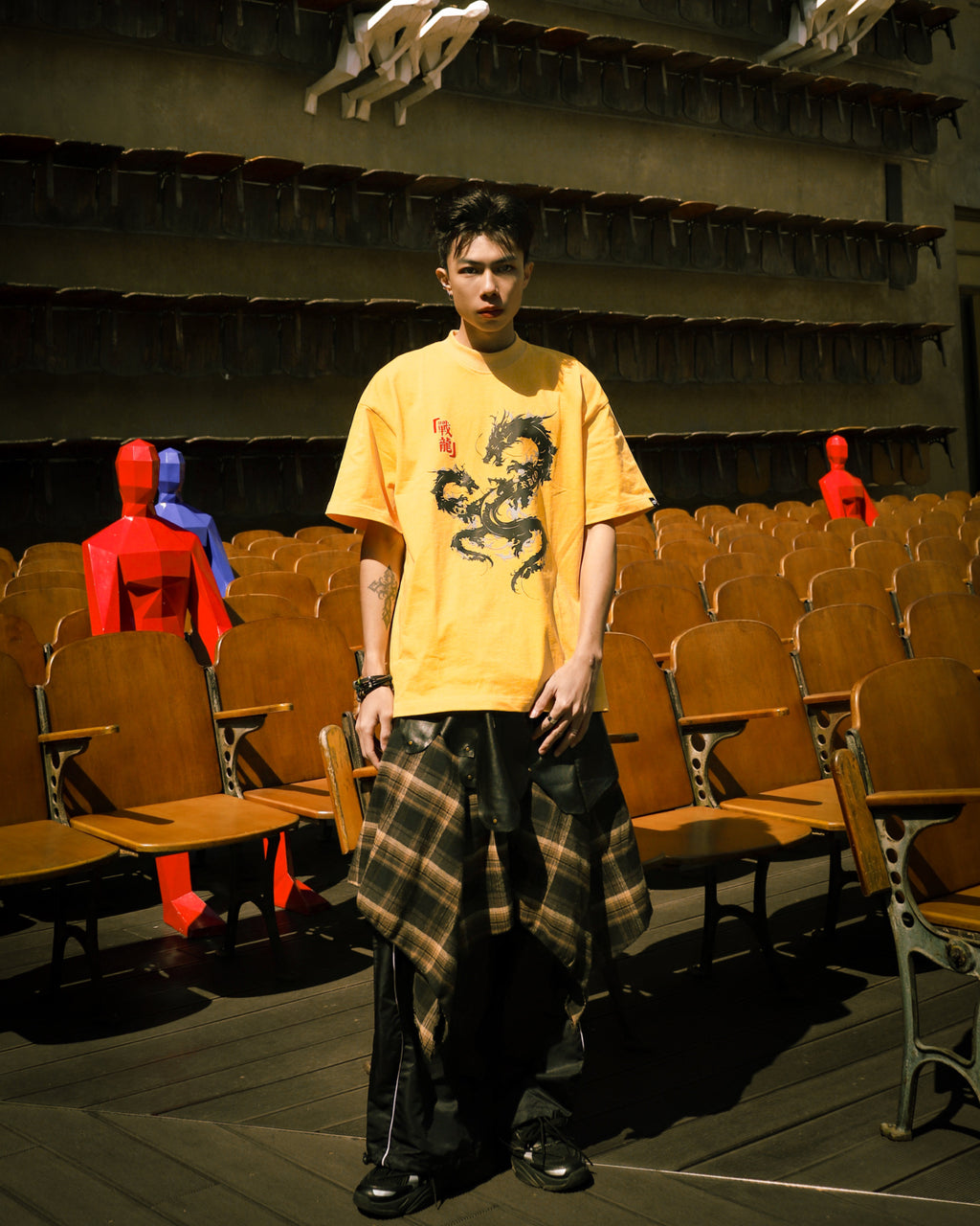 Warrior Essential Tee Yellow