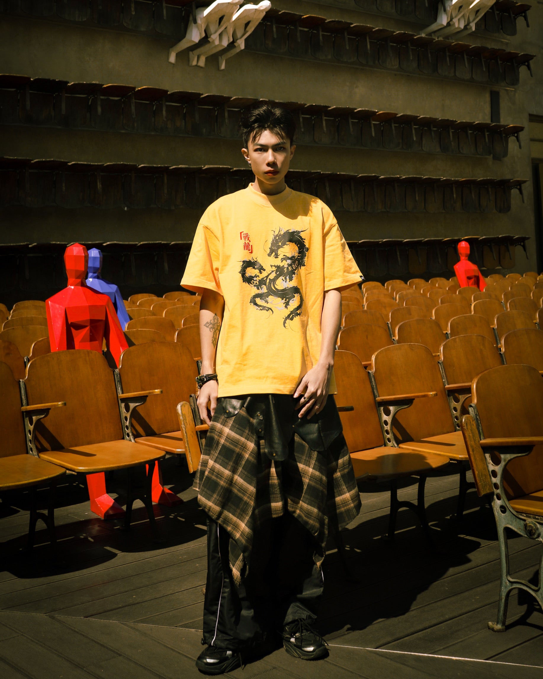 Warrior Essential Tee Yellow