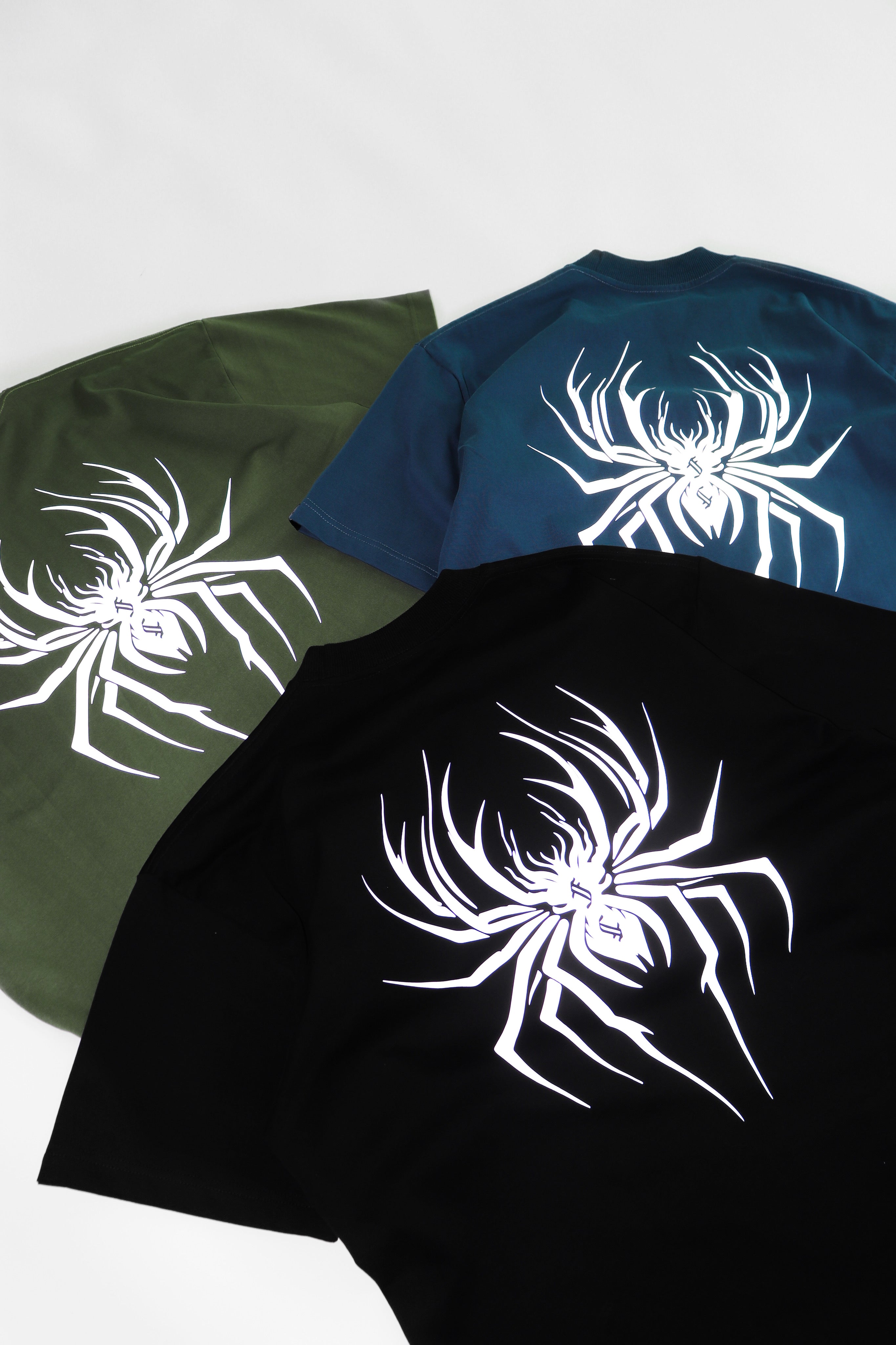 3M Reflective Spider Tee Black