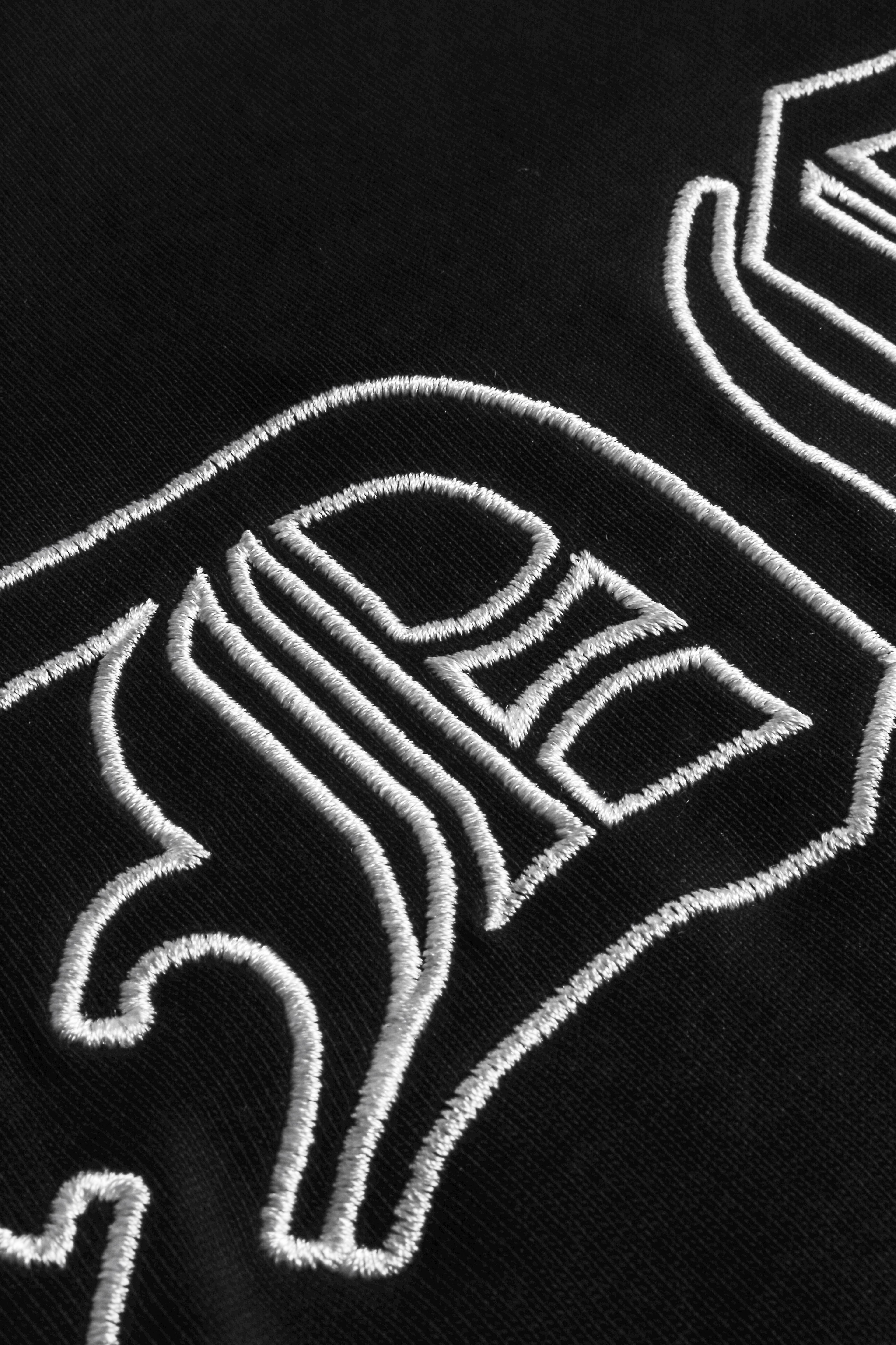 Ghost Army Logo Tee Black