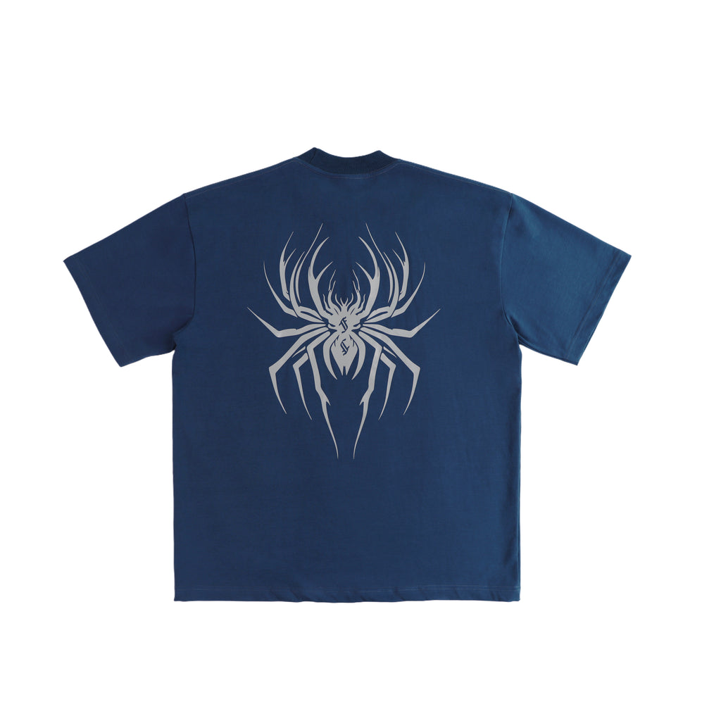 3M Reflective Spider Tee Blue