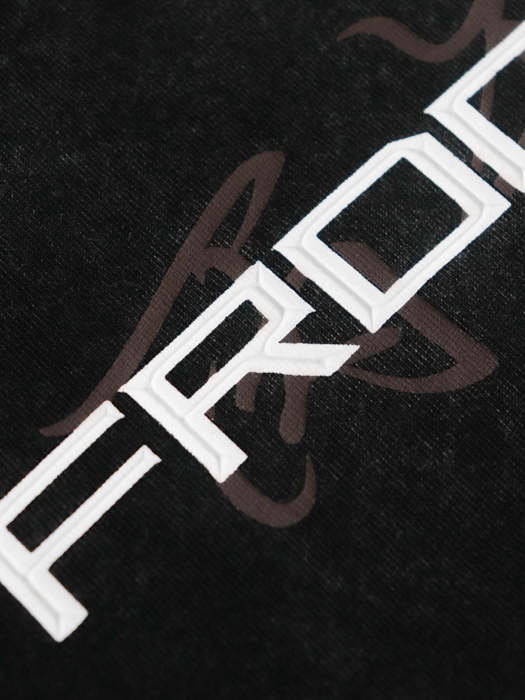 Horse EMP Washed Tee Black