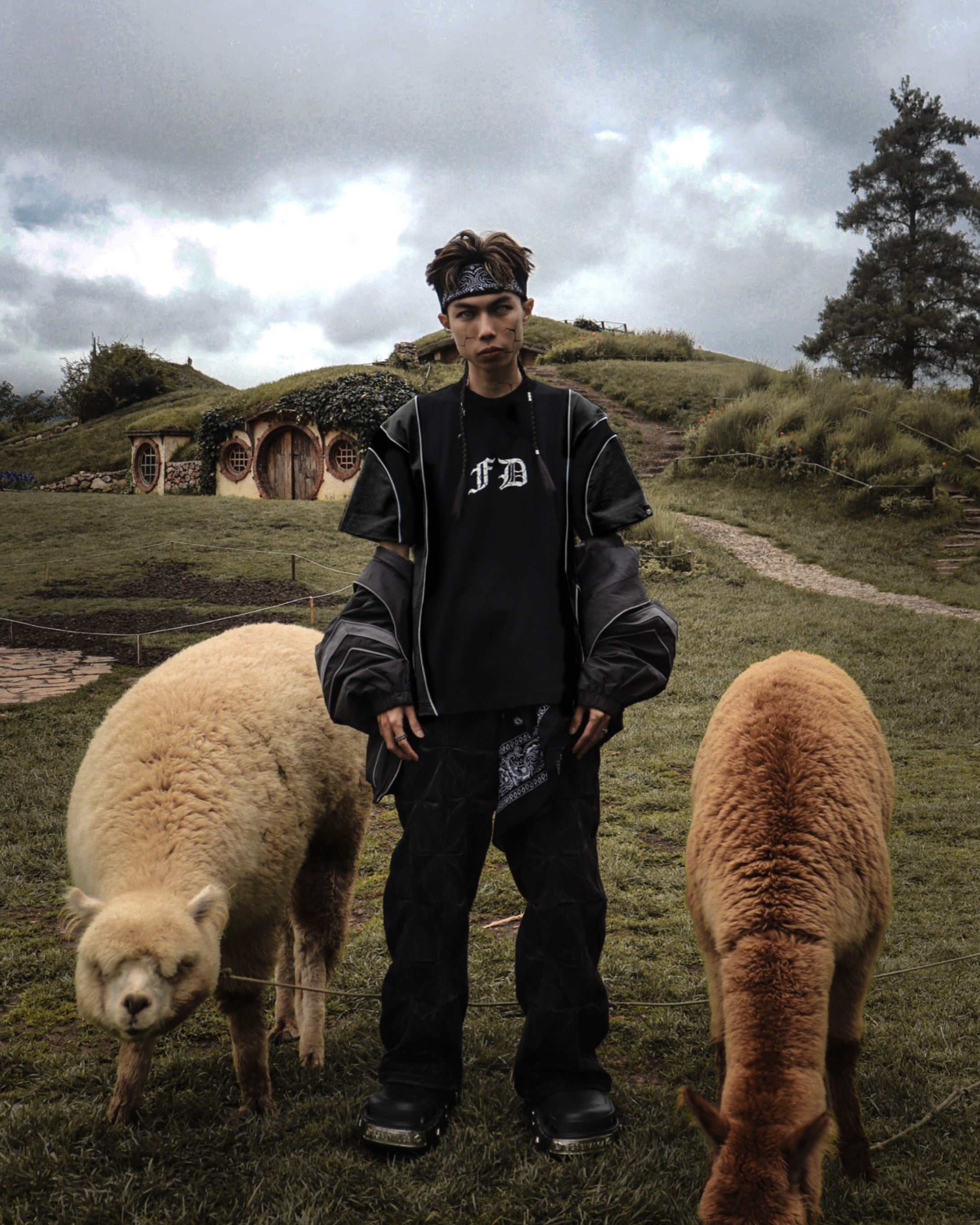 Pro CNS Washed Tee Black