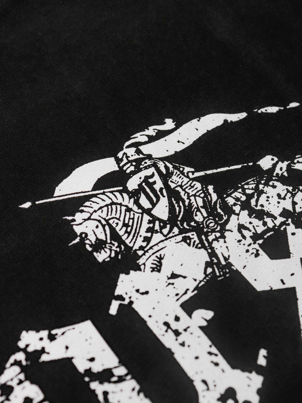 Horse Power Tee Black