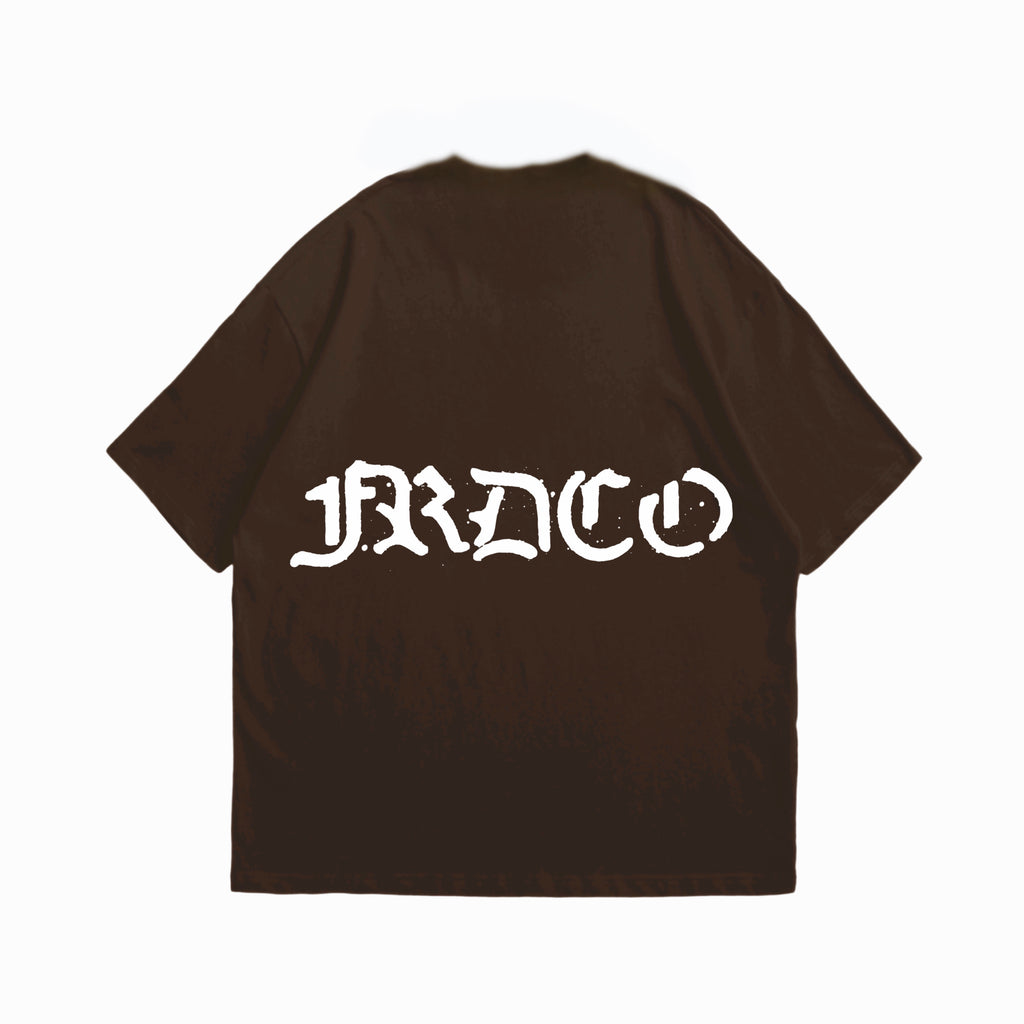 Demons Dust Bird Logo Tee Brown