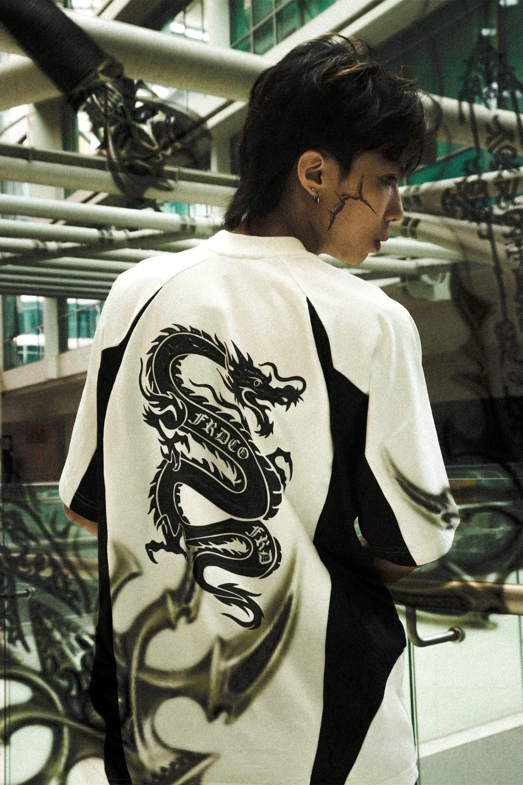 White Dragon CNS Tee White