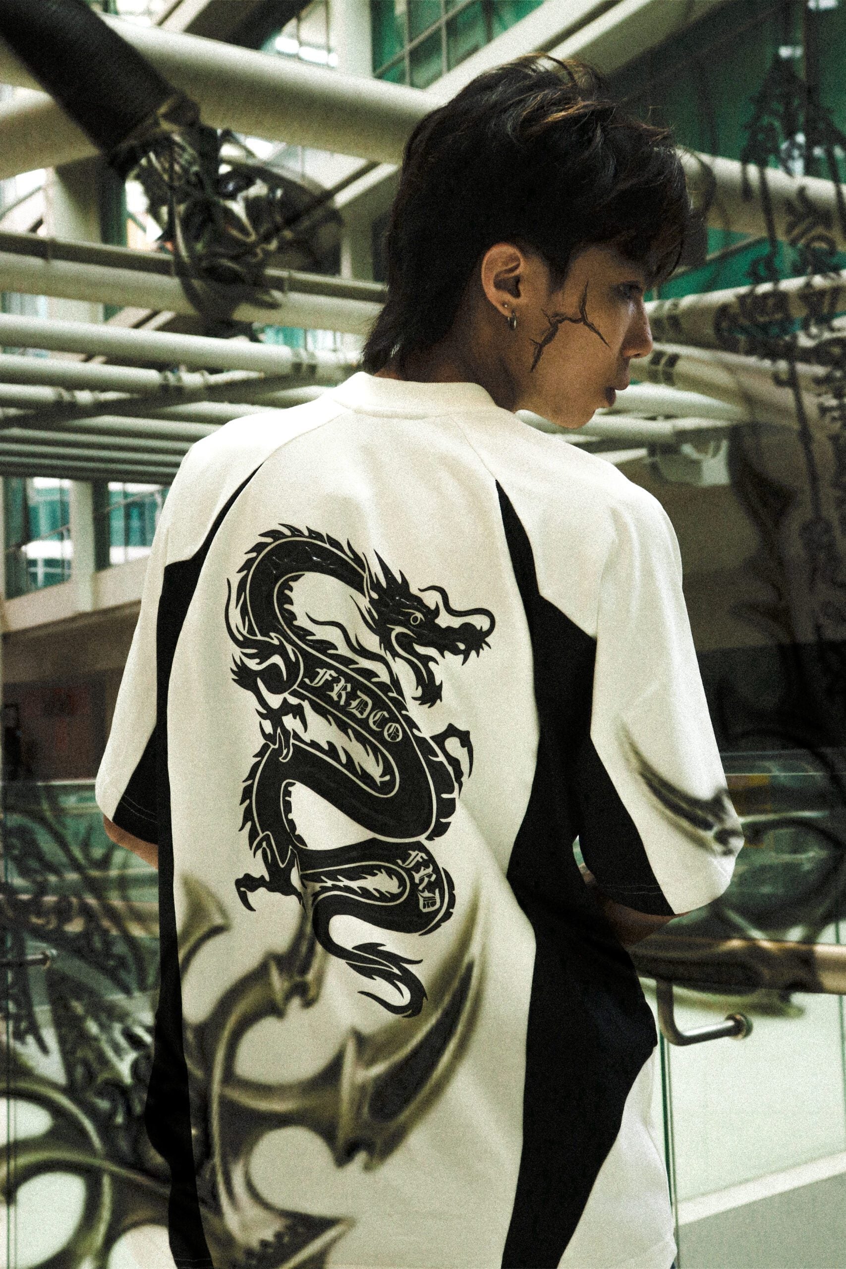 White Dragon CNS Tee White