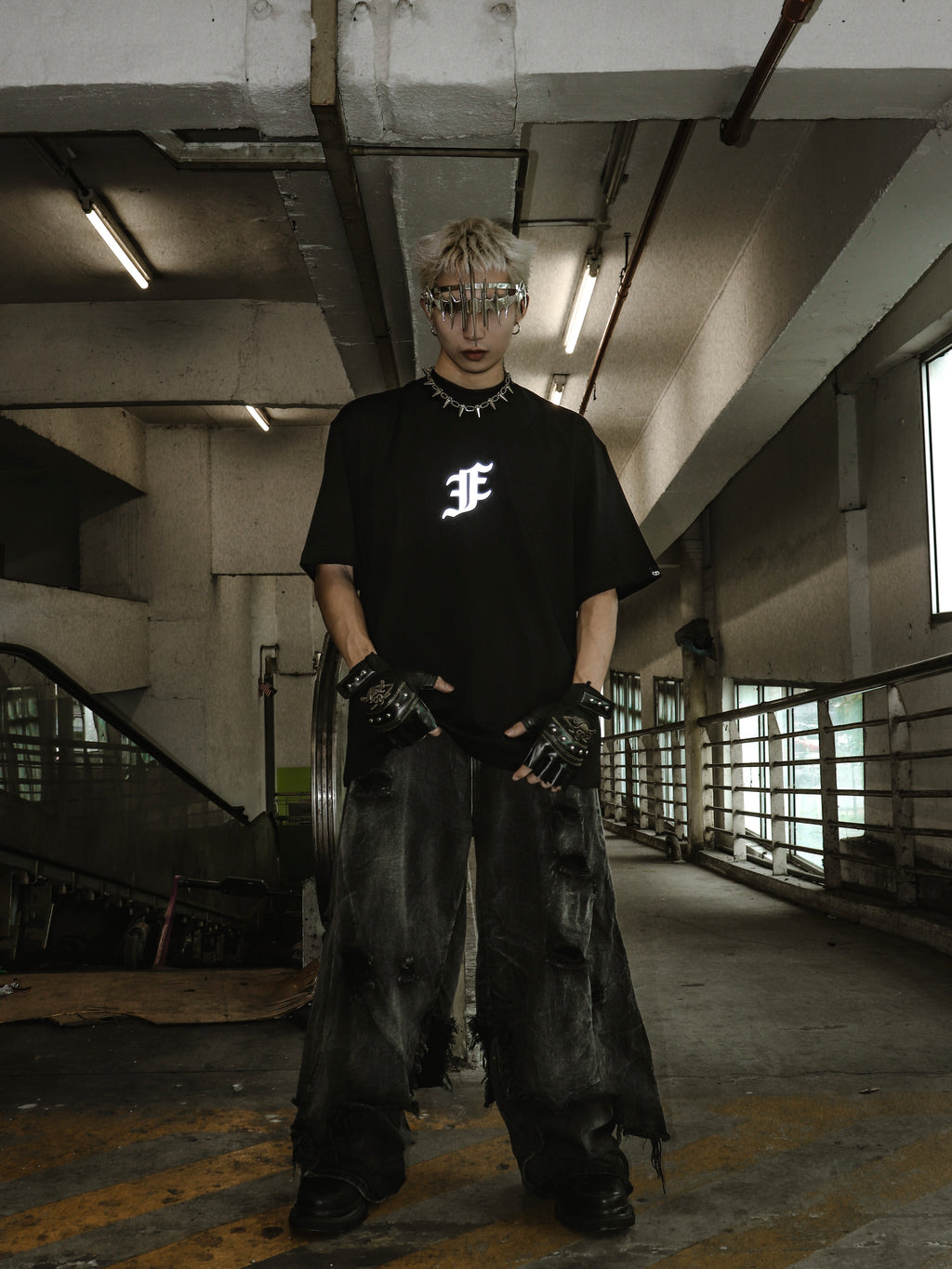 3M Reflective Dragon Aura Tee Black