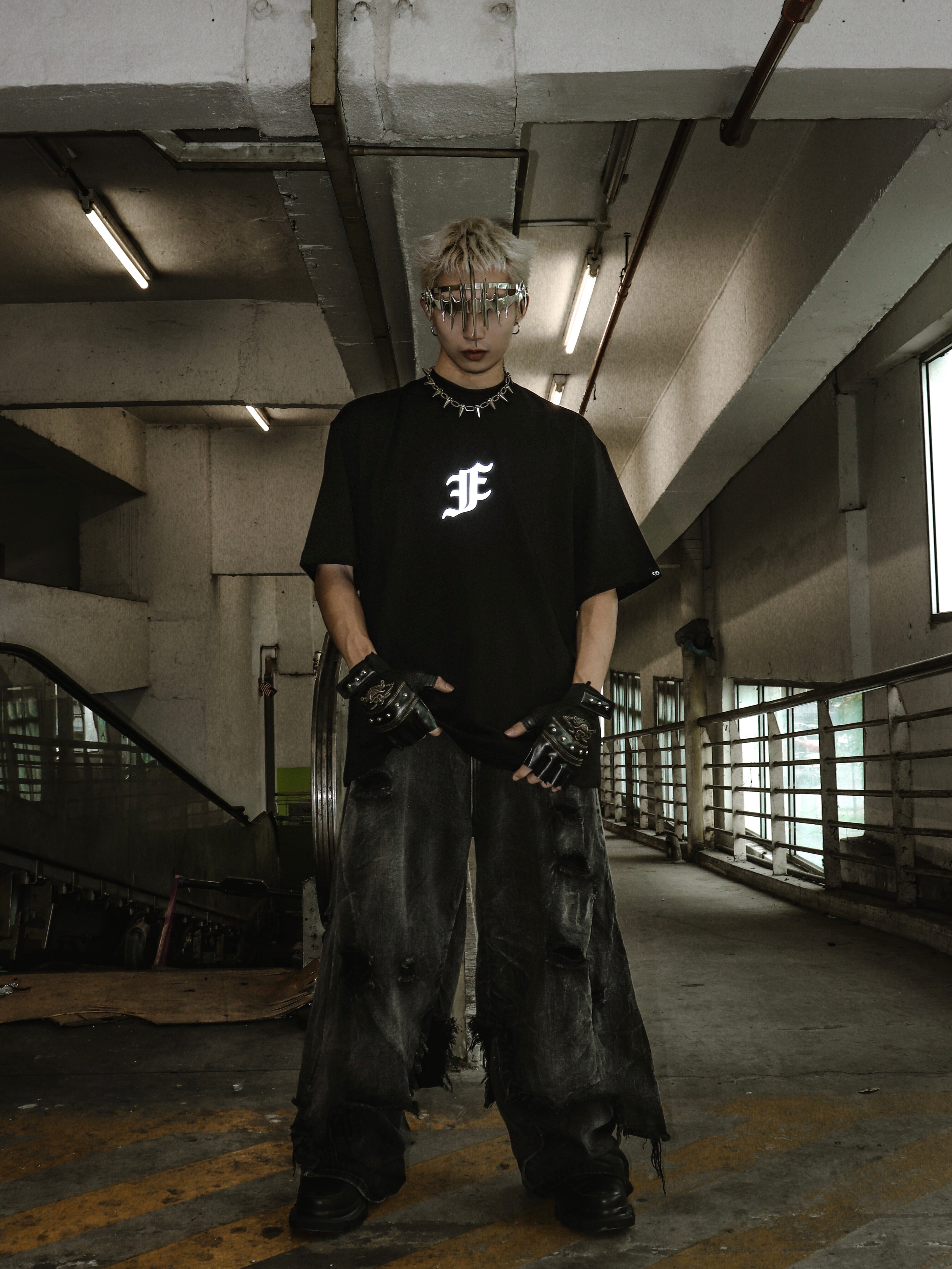 3M Reflective Dragon Aura Tee Black