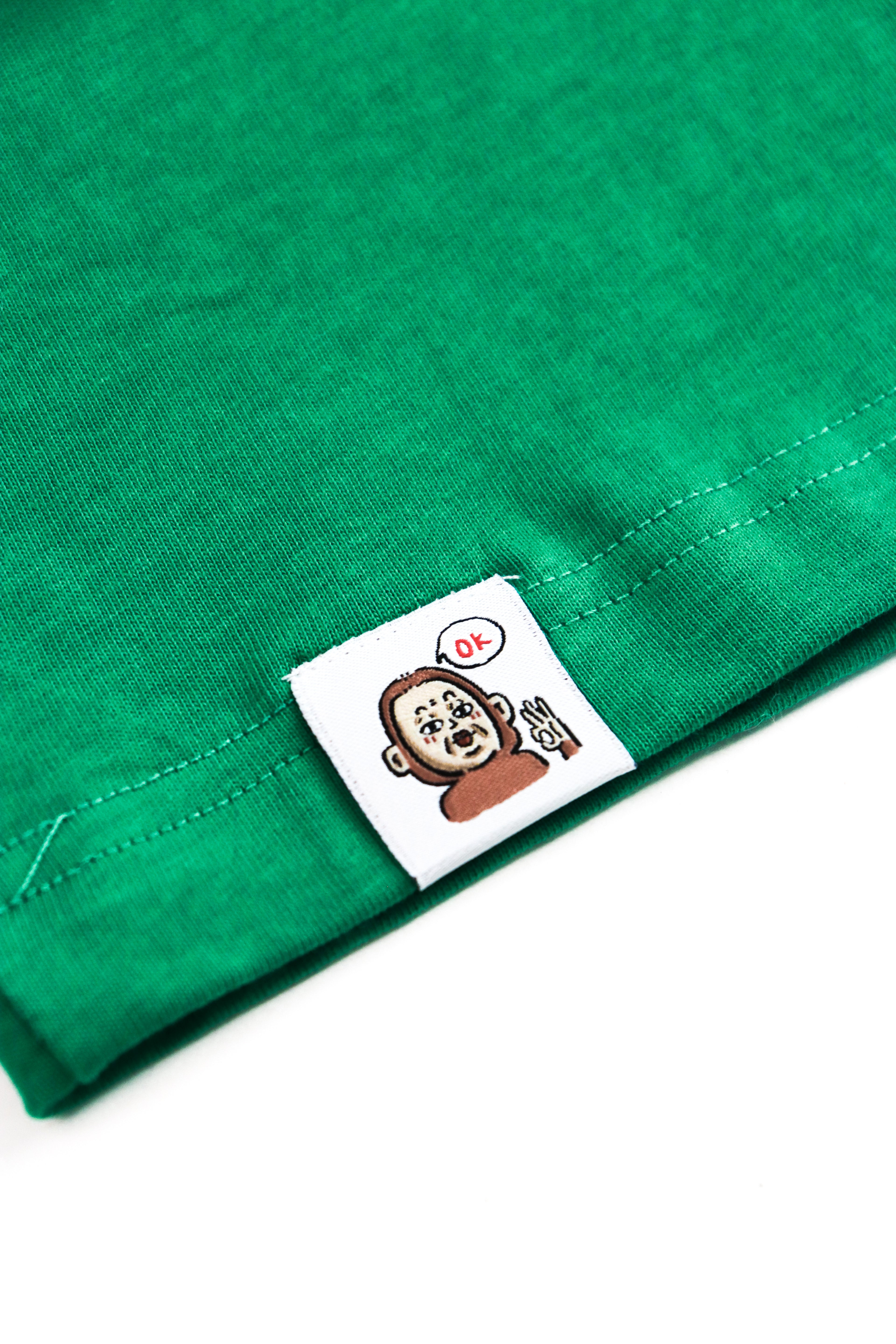 Legend Monkey : 3M Reflective Wukong Tee Green