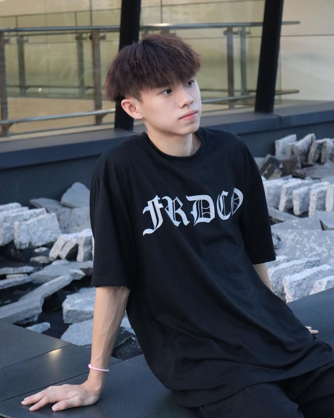 3M Reflective Dragon Tee Black