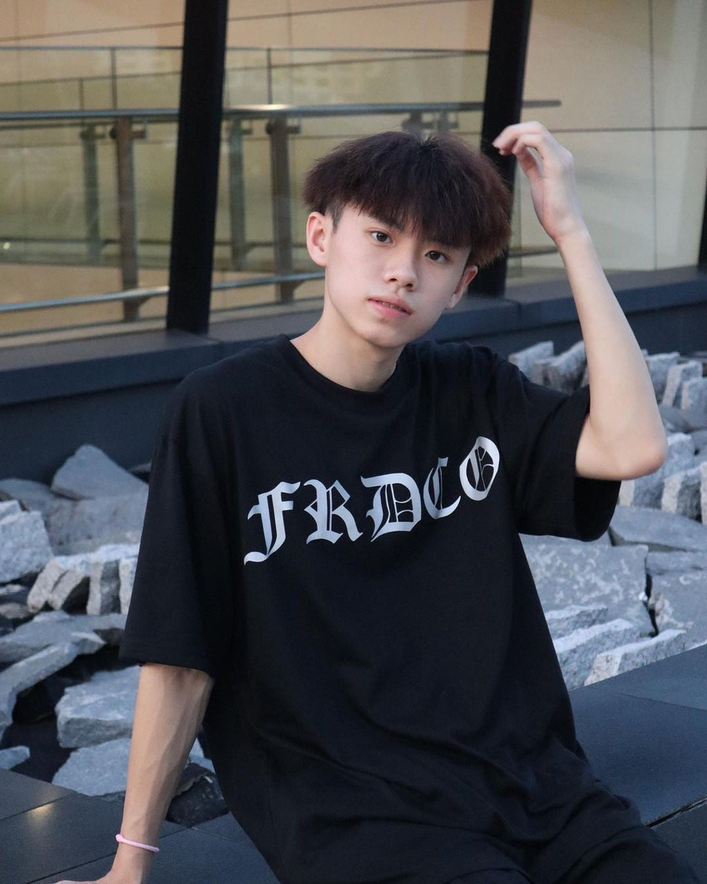 3M Reflective Dragon Tee Black
