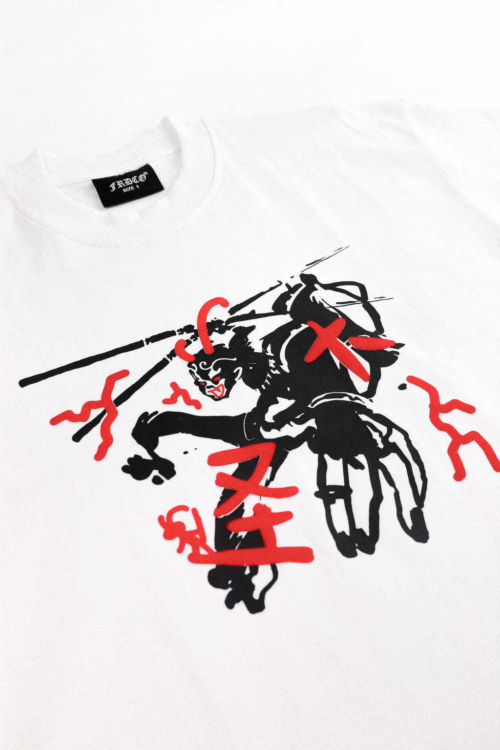 Legend Monkey : Warrior Wu Kong Tee White