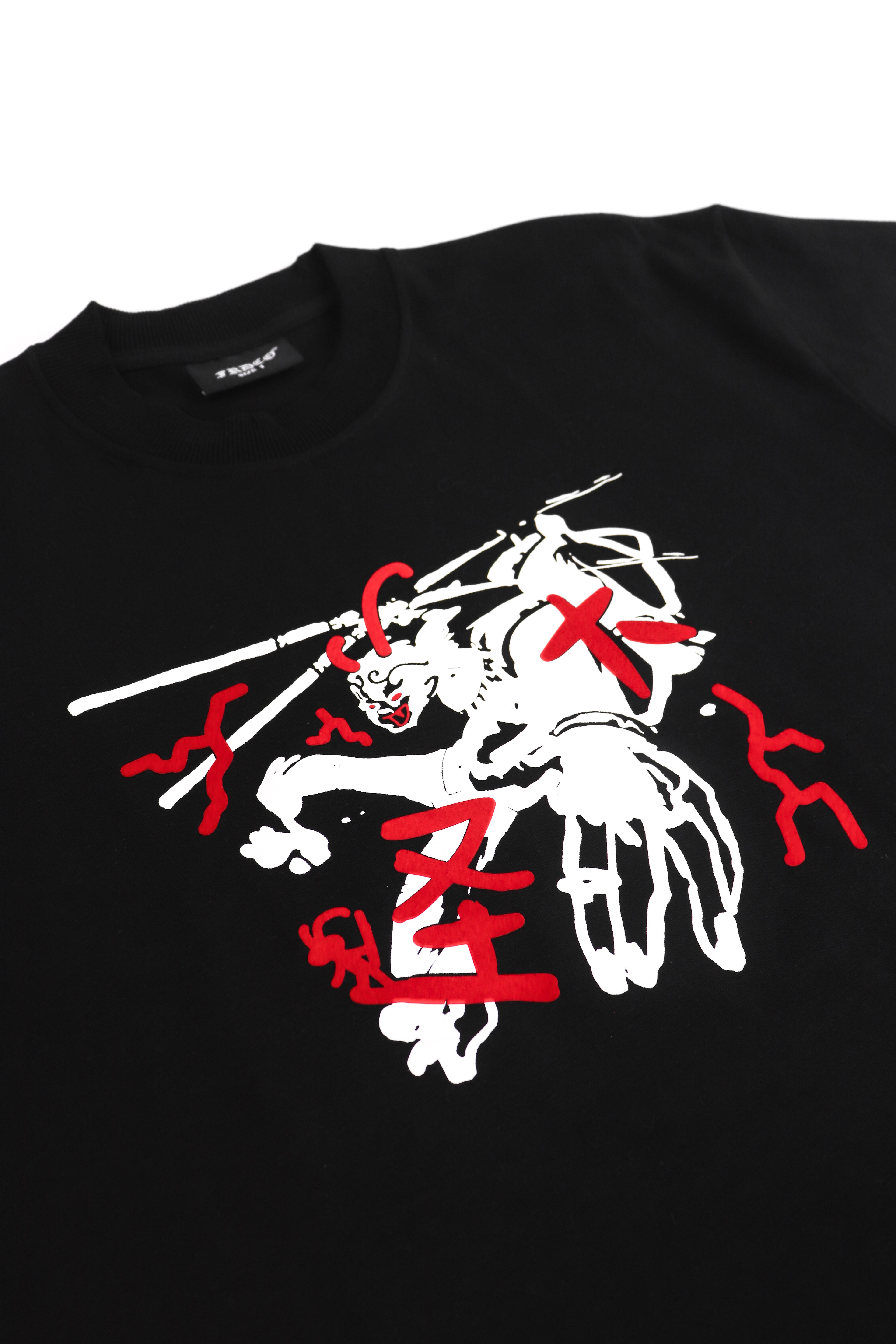 Legend Monkey : Warrior Wu Kong Tee Black