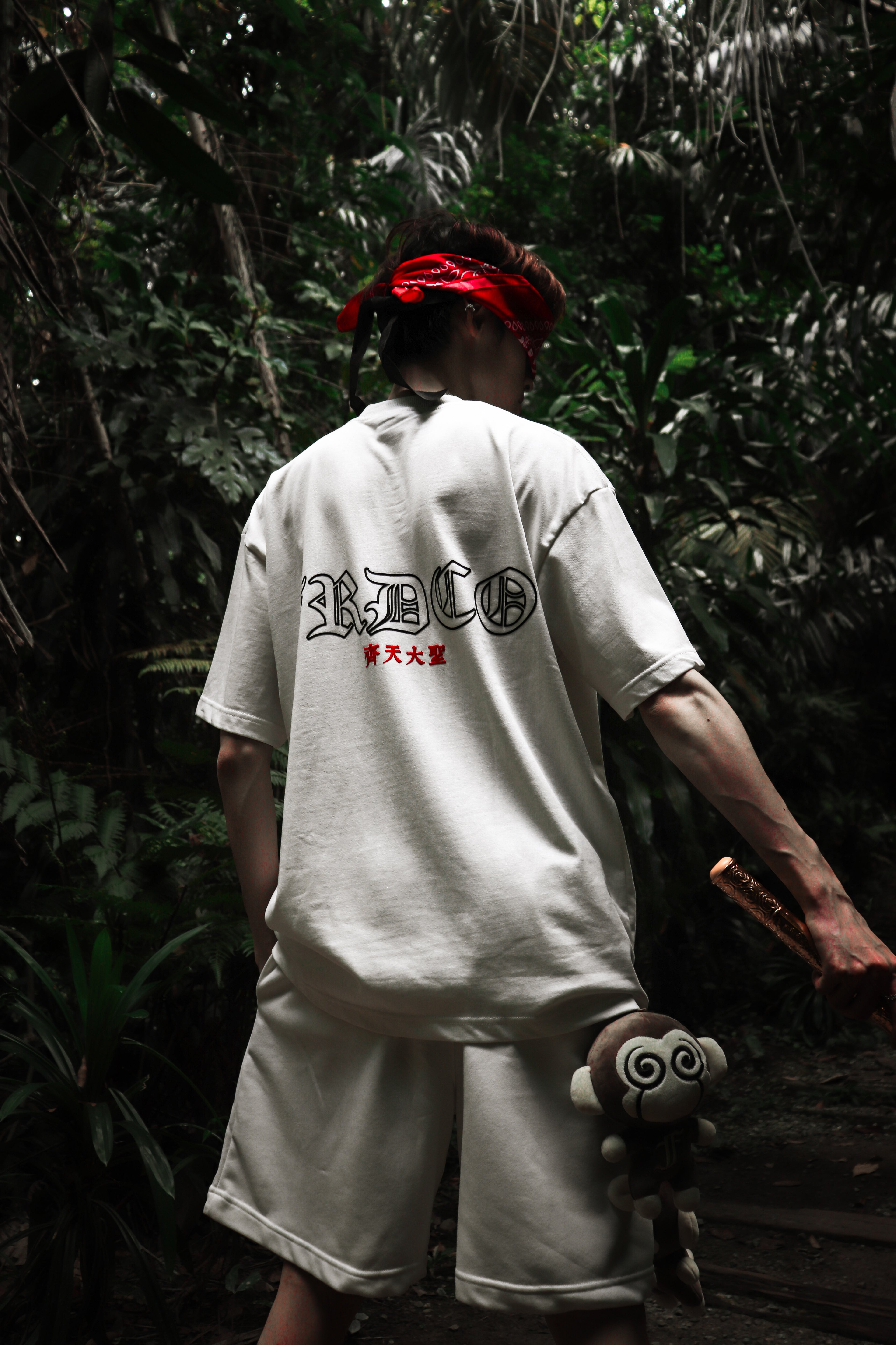 Legend Monkey : Warrior Wu Kong Pants White