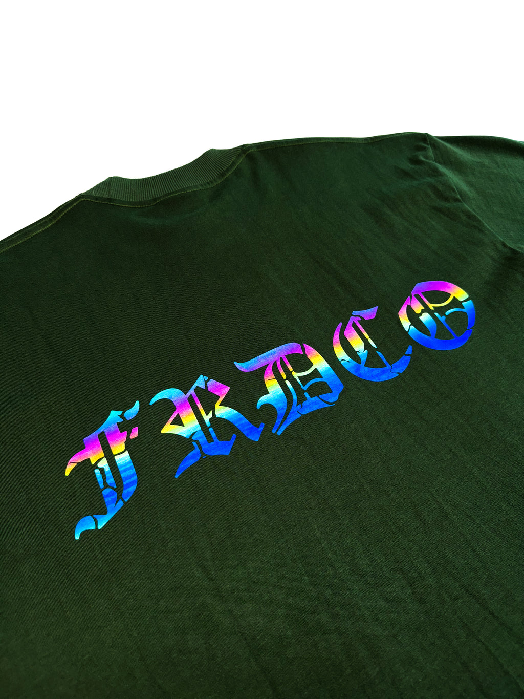 SS25 Rainbow Essential Tee Army