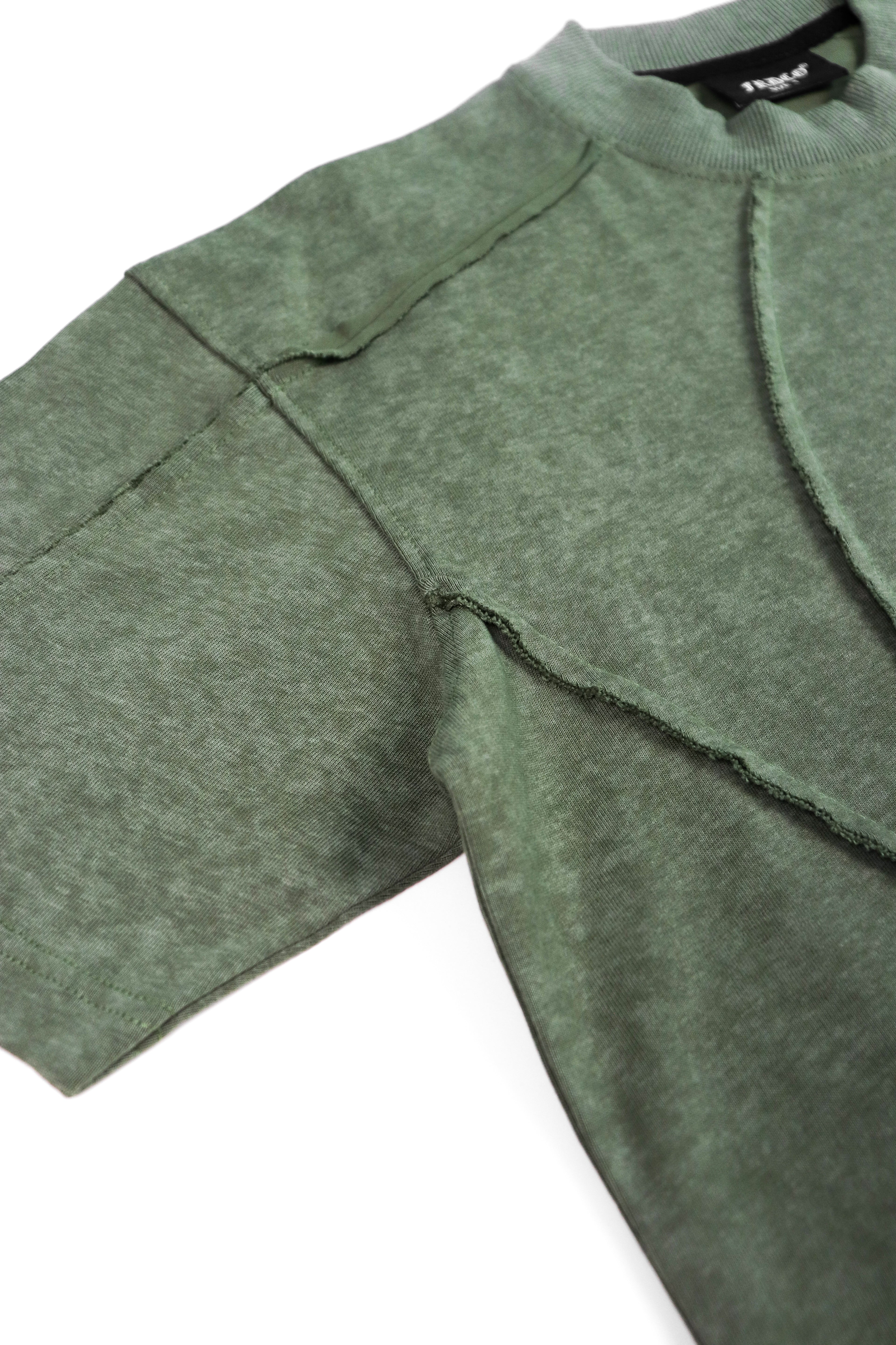 Essential CNS Washed Tee Army