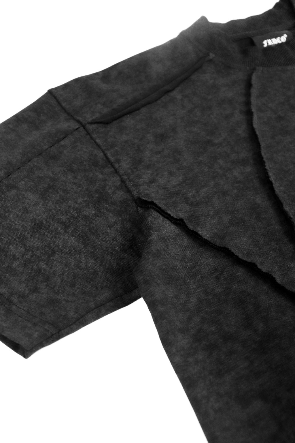 Essential CNS Washed Tee Black