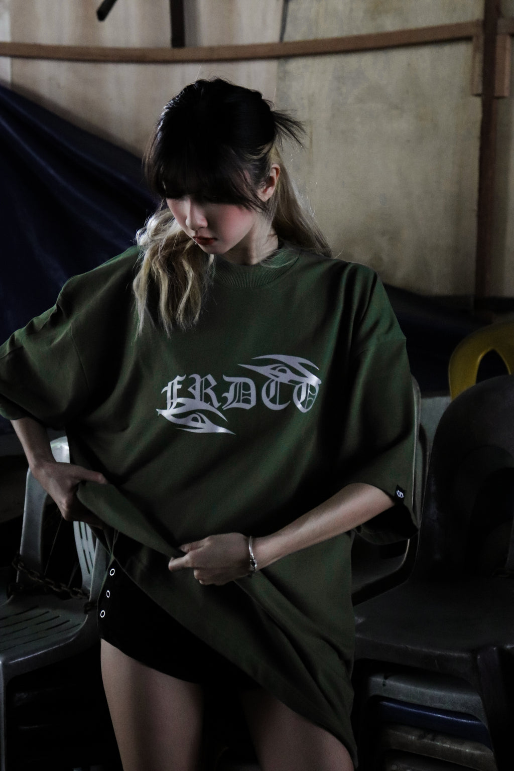 3M Reflective Spider Tee Army