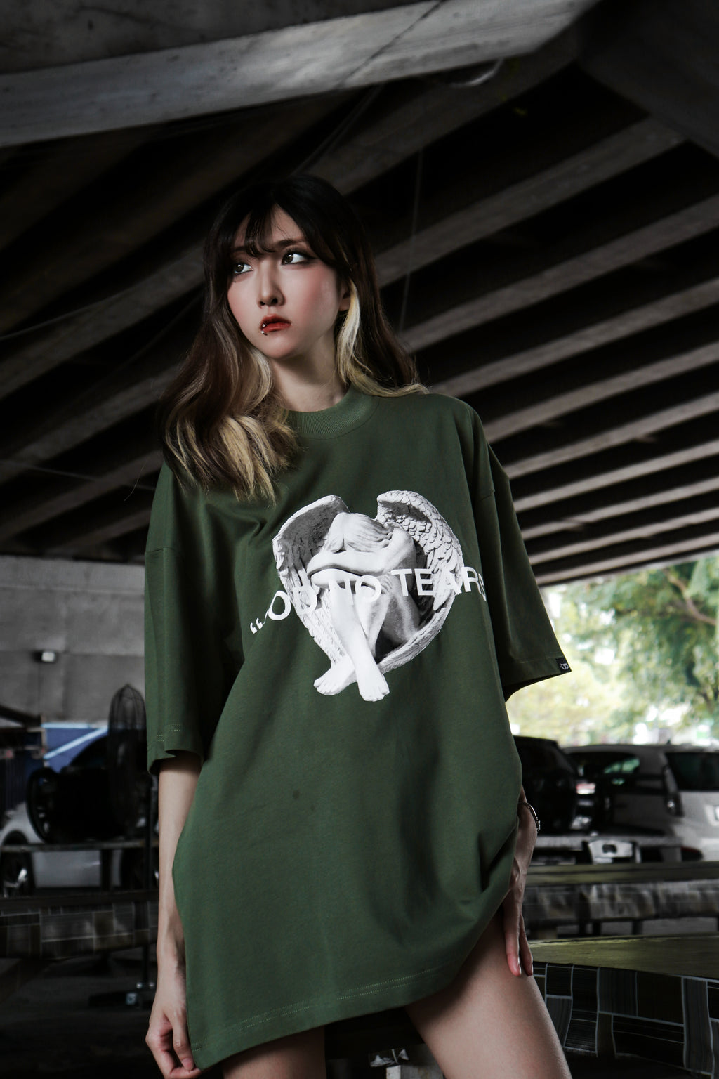 God No Tears Tee Army