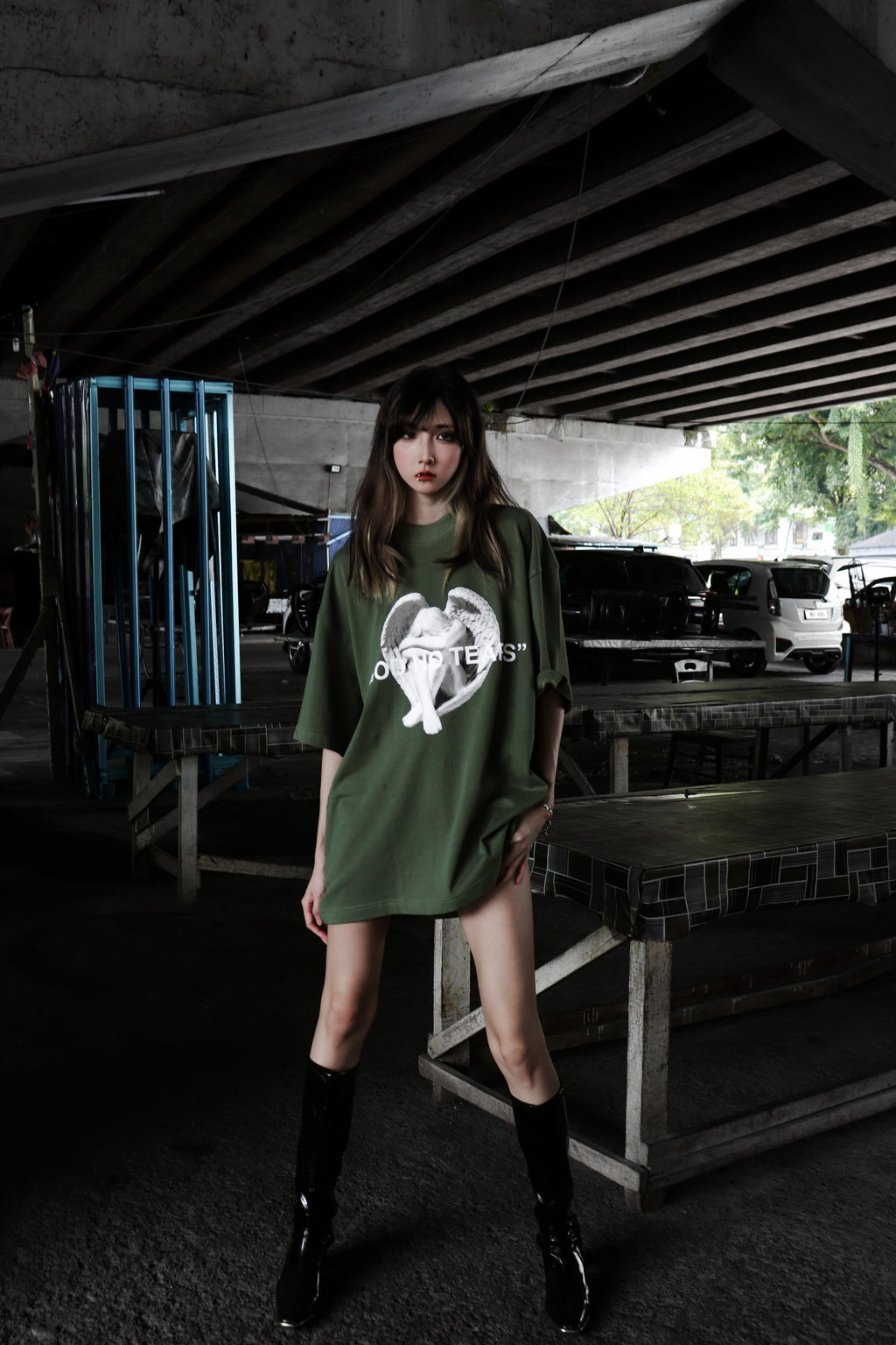 God No Tears Tee Army