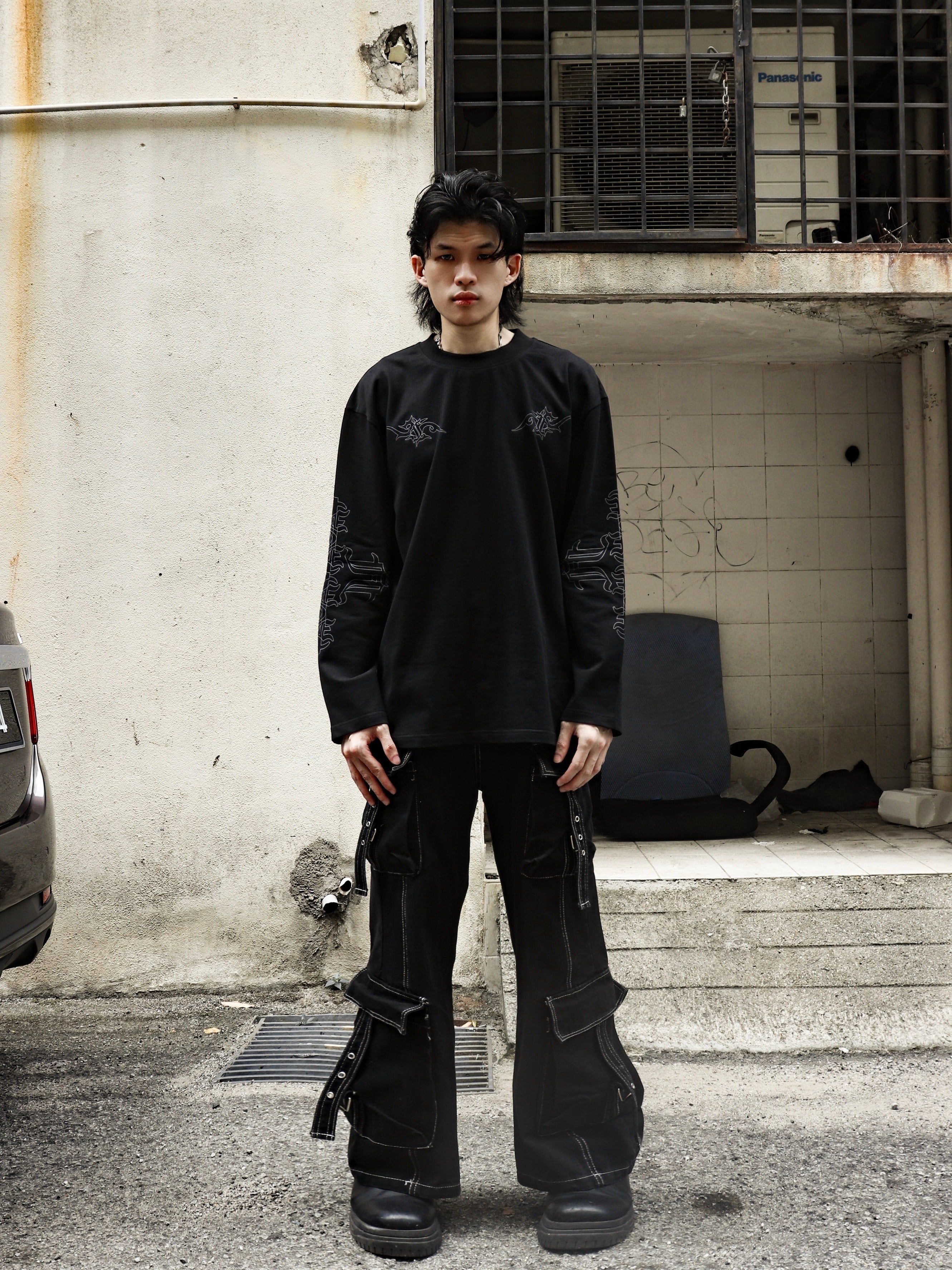 Aura Essential Long Sleeve Black
