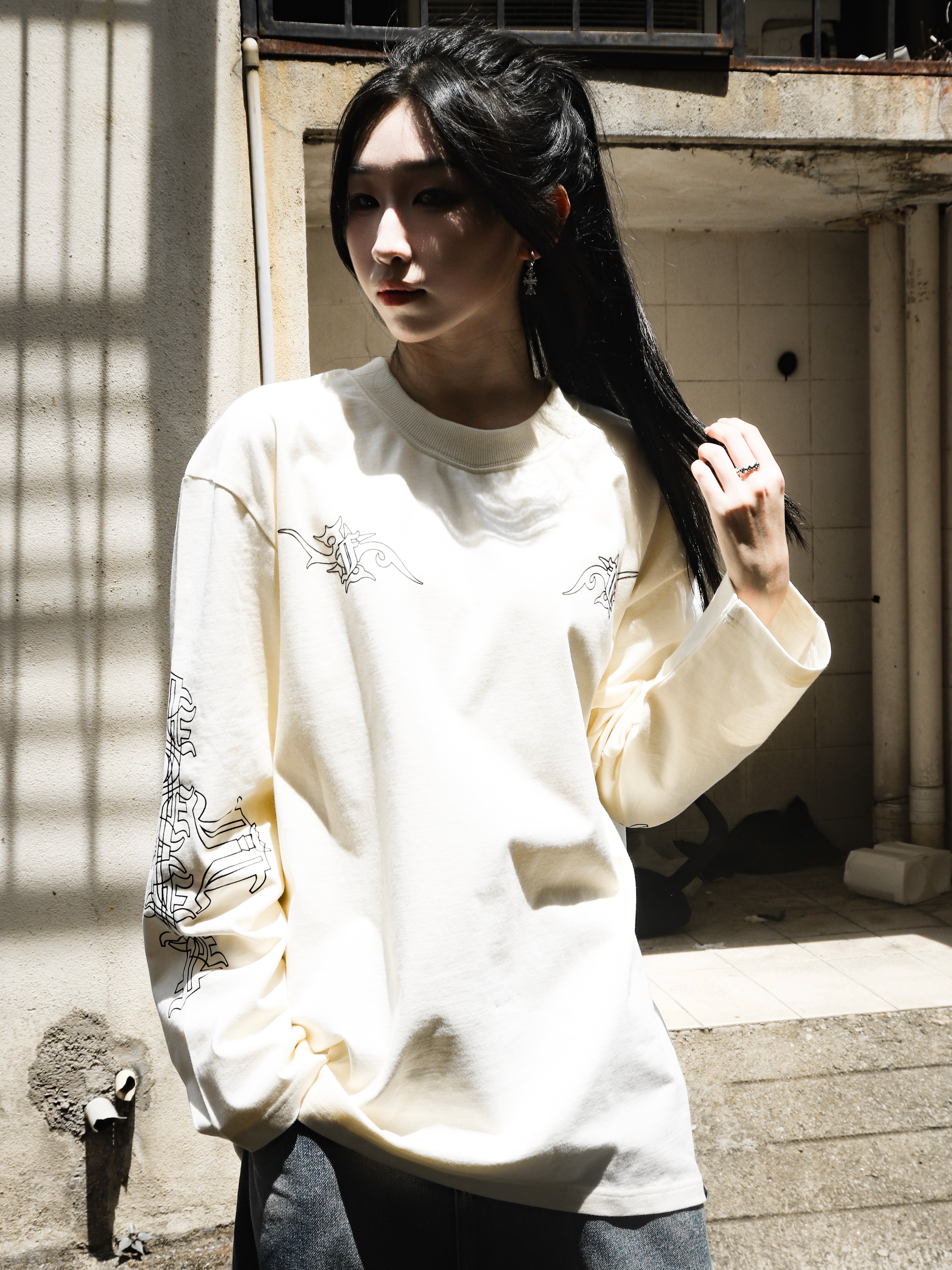 Aura Essential Long Sleeve Beige