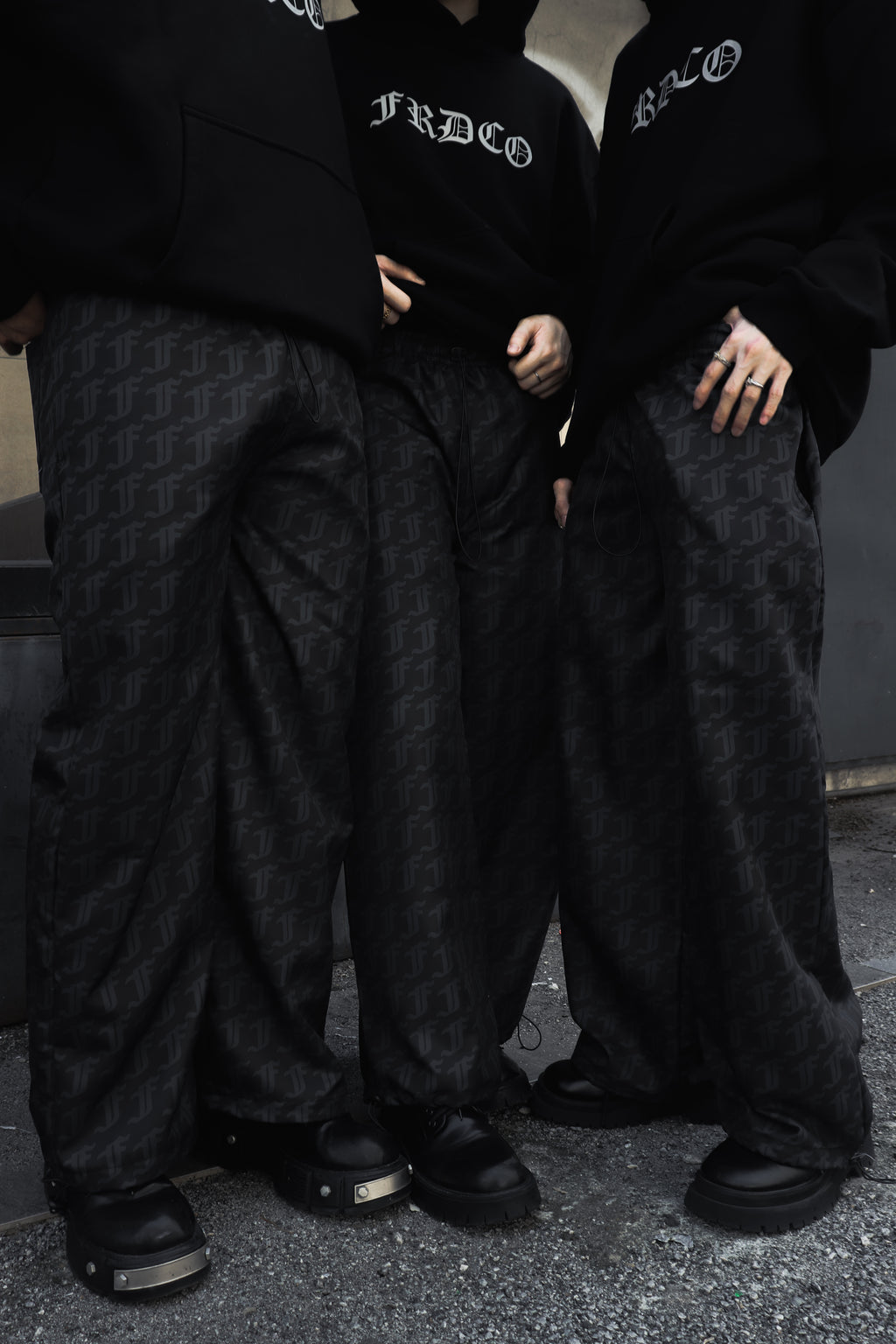 Signature F Long Pants Black