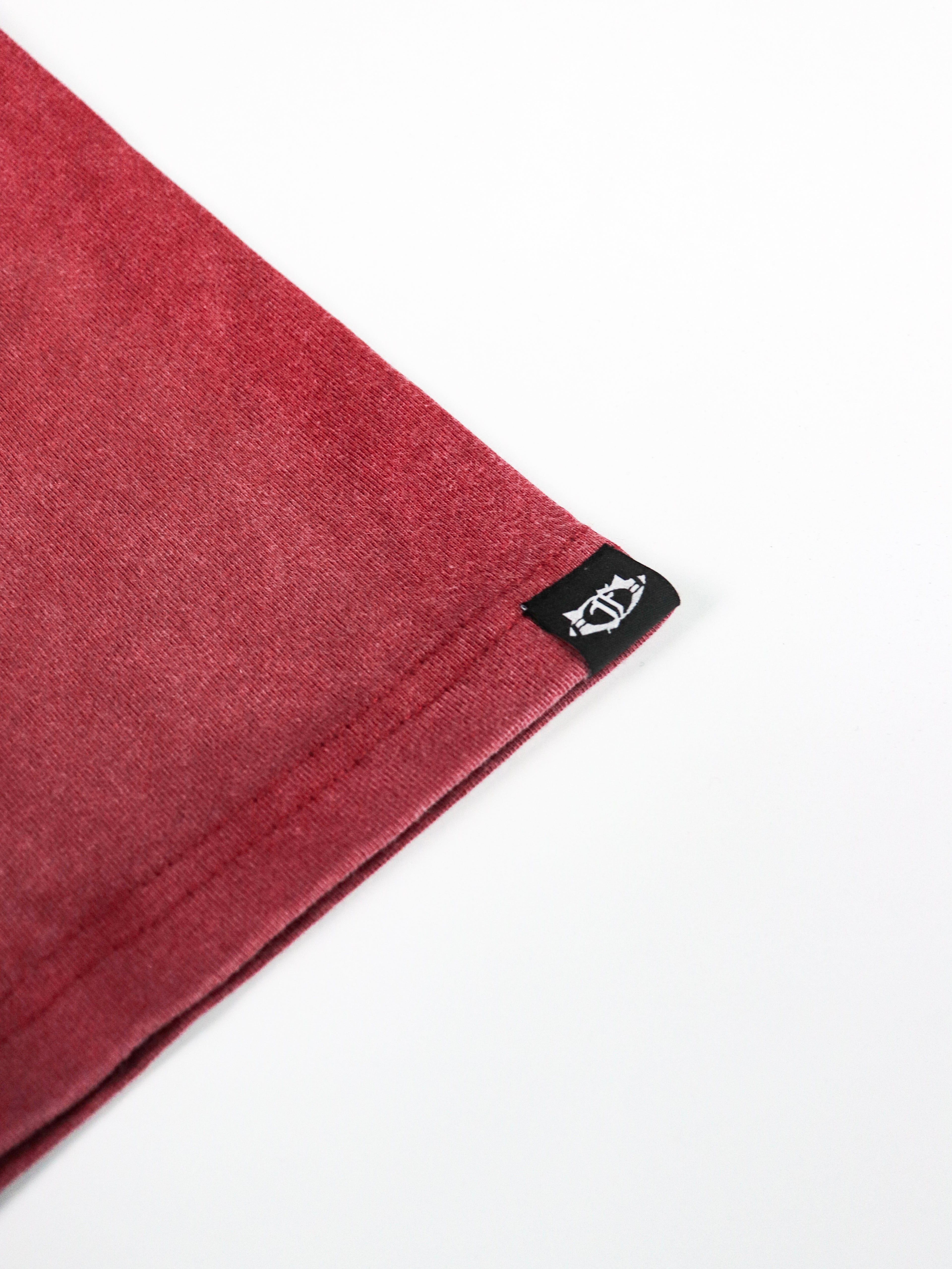 Knight Washed Tee Red