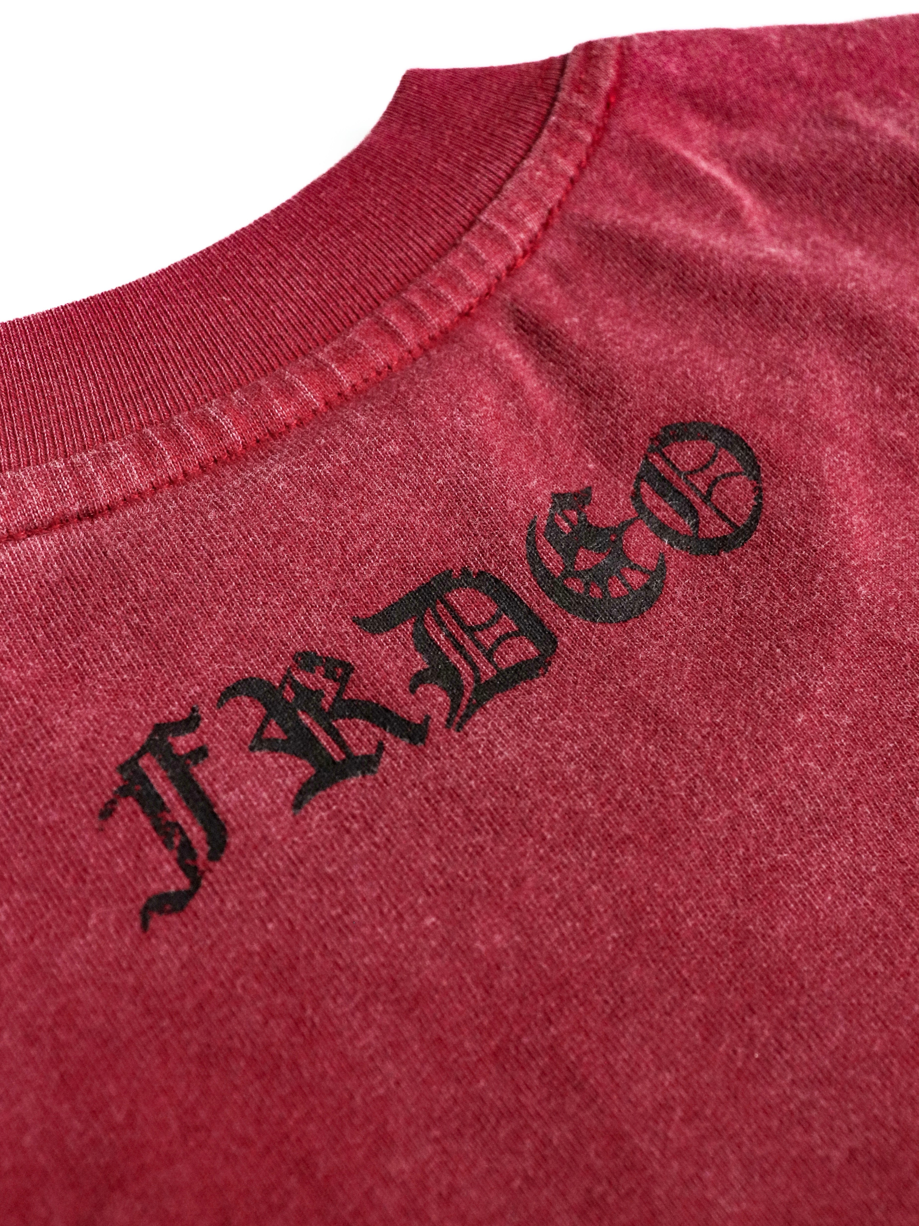 Knight Washed Tee Red