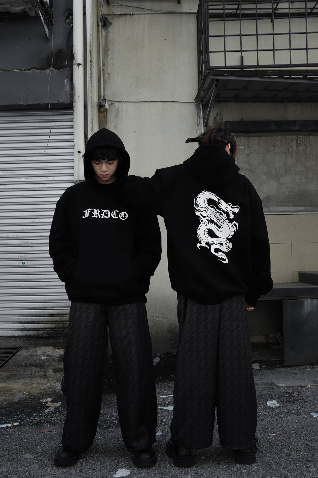 Signature F Long Pants Black