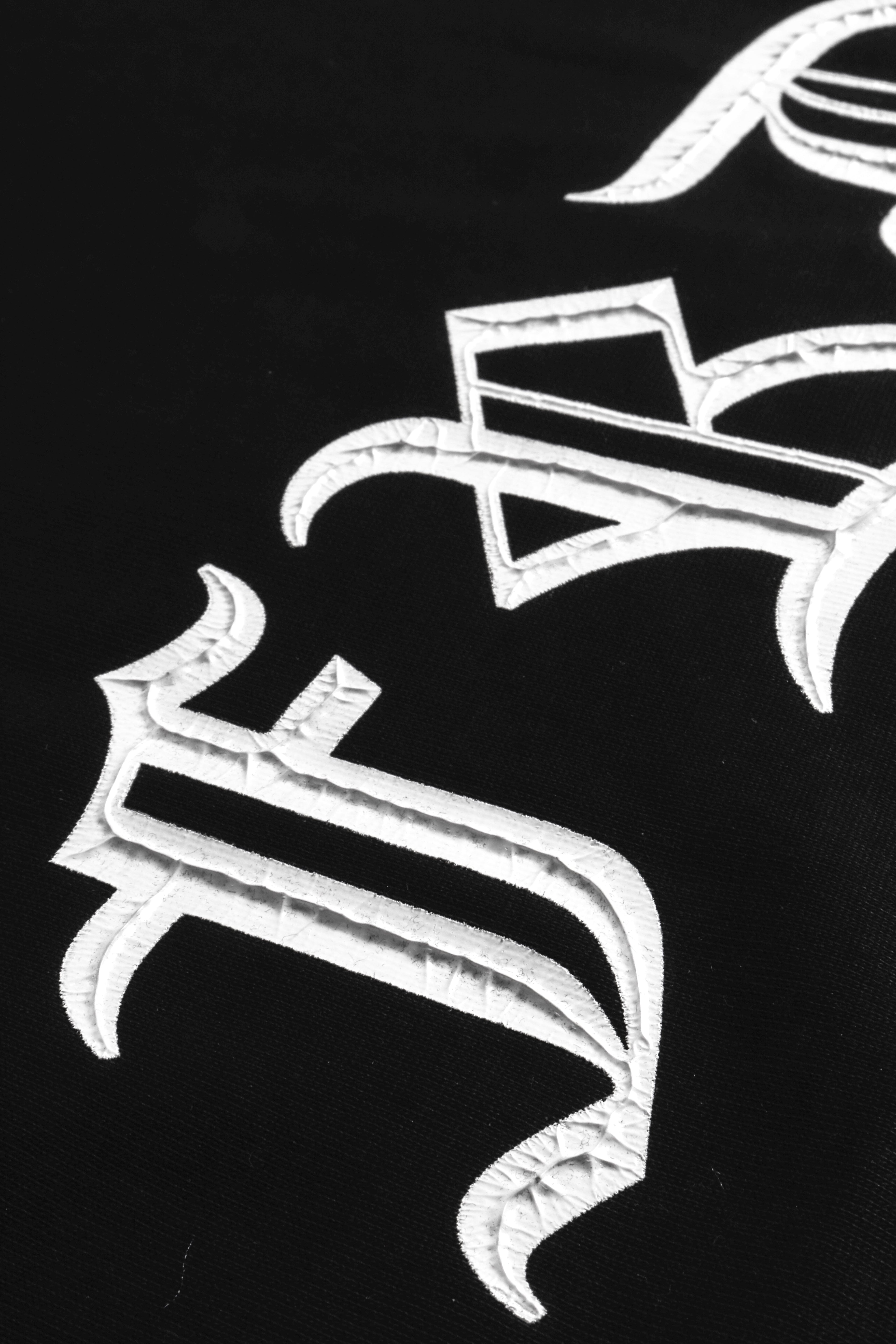 Ghost Monalisa Logo Tee Black