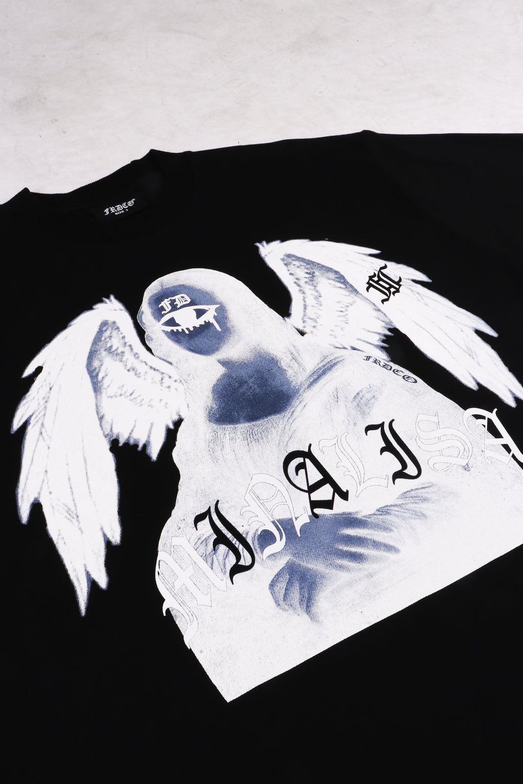 Ghost Monalisa Logo Tee Black