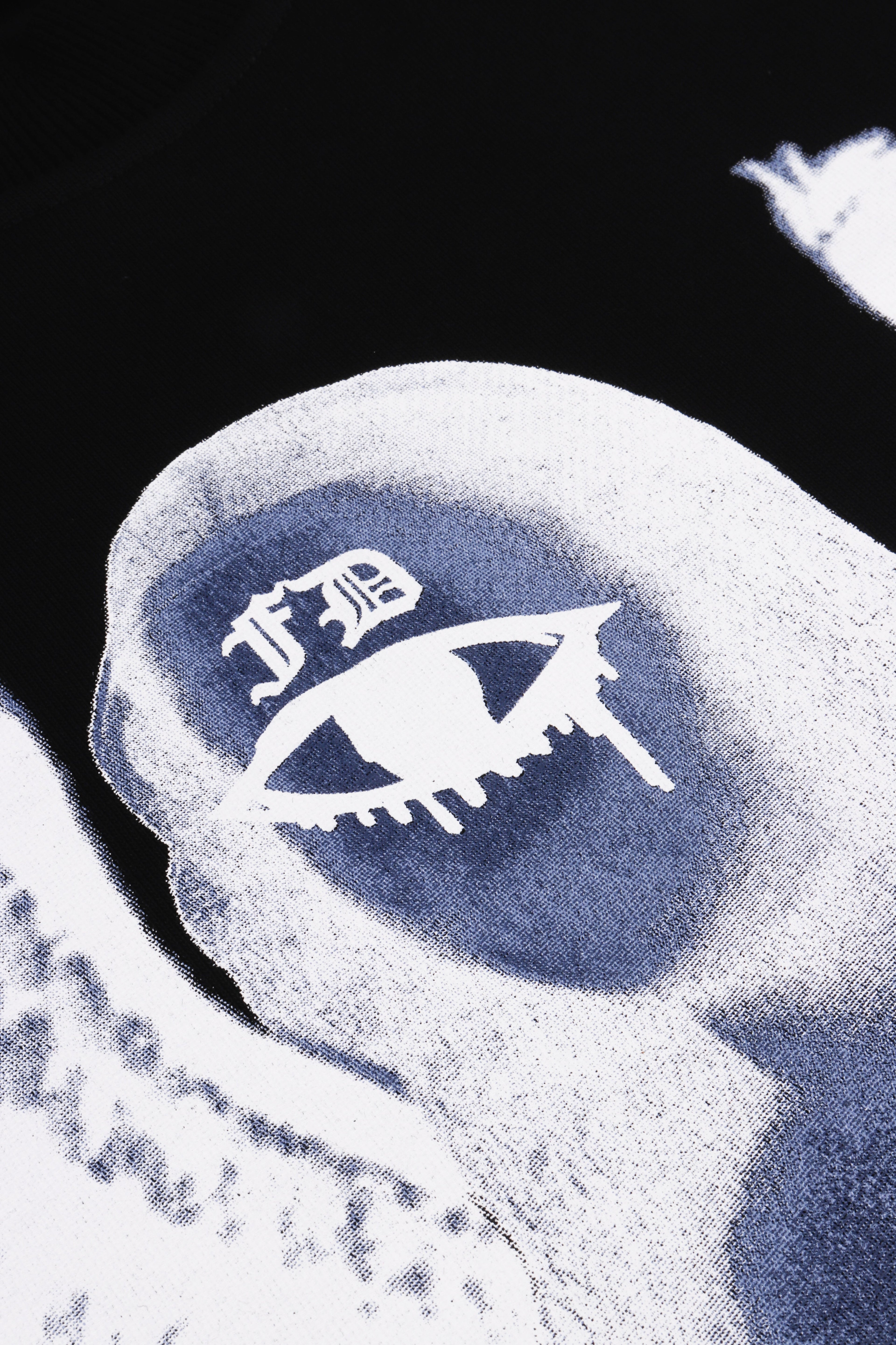 Ghost Monalisa Logo Tee Black