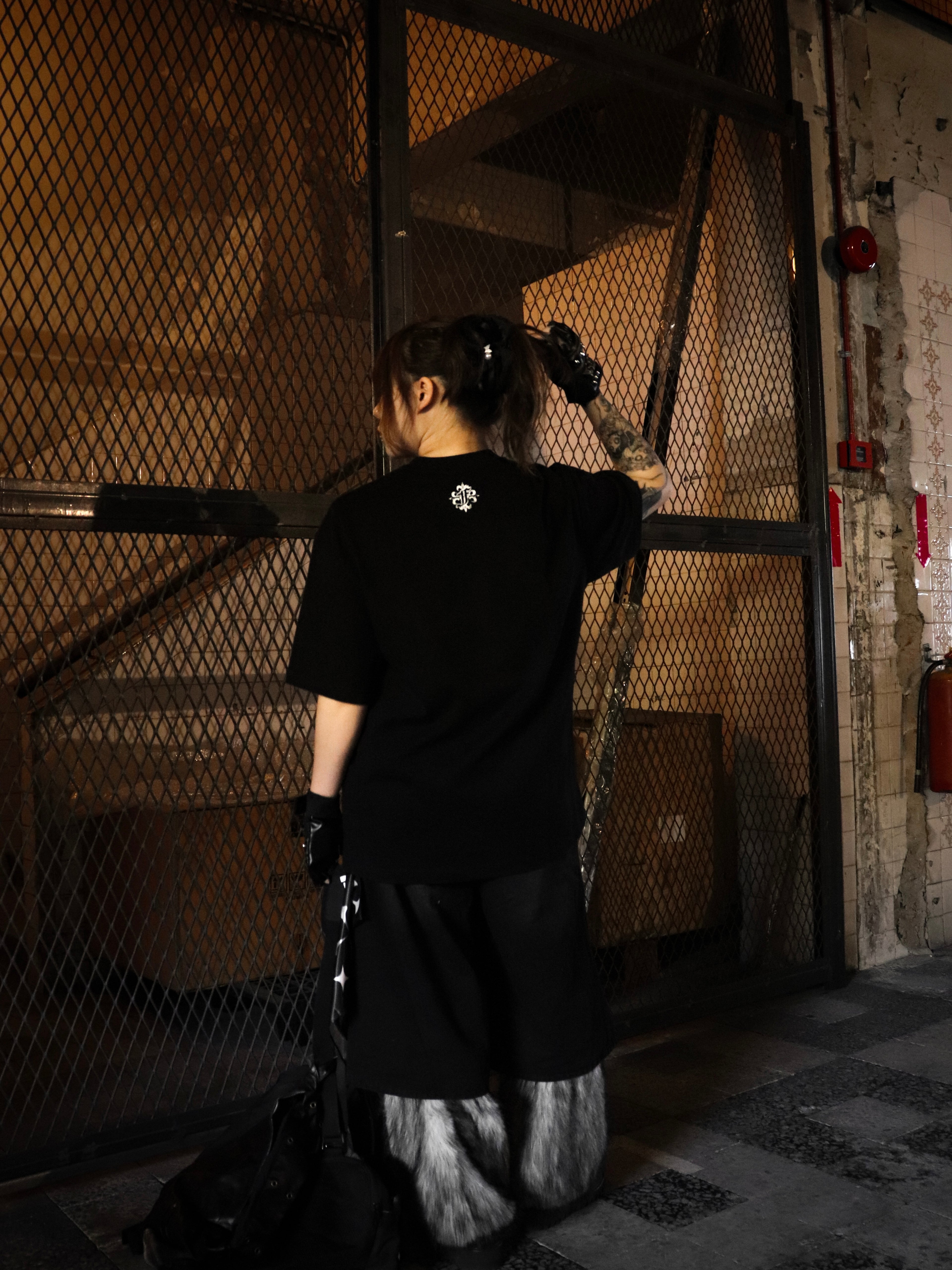 Horse Power Tee Black